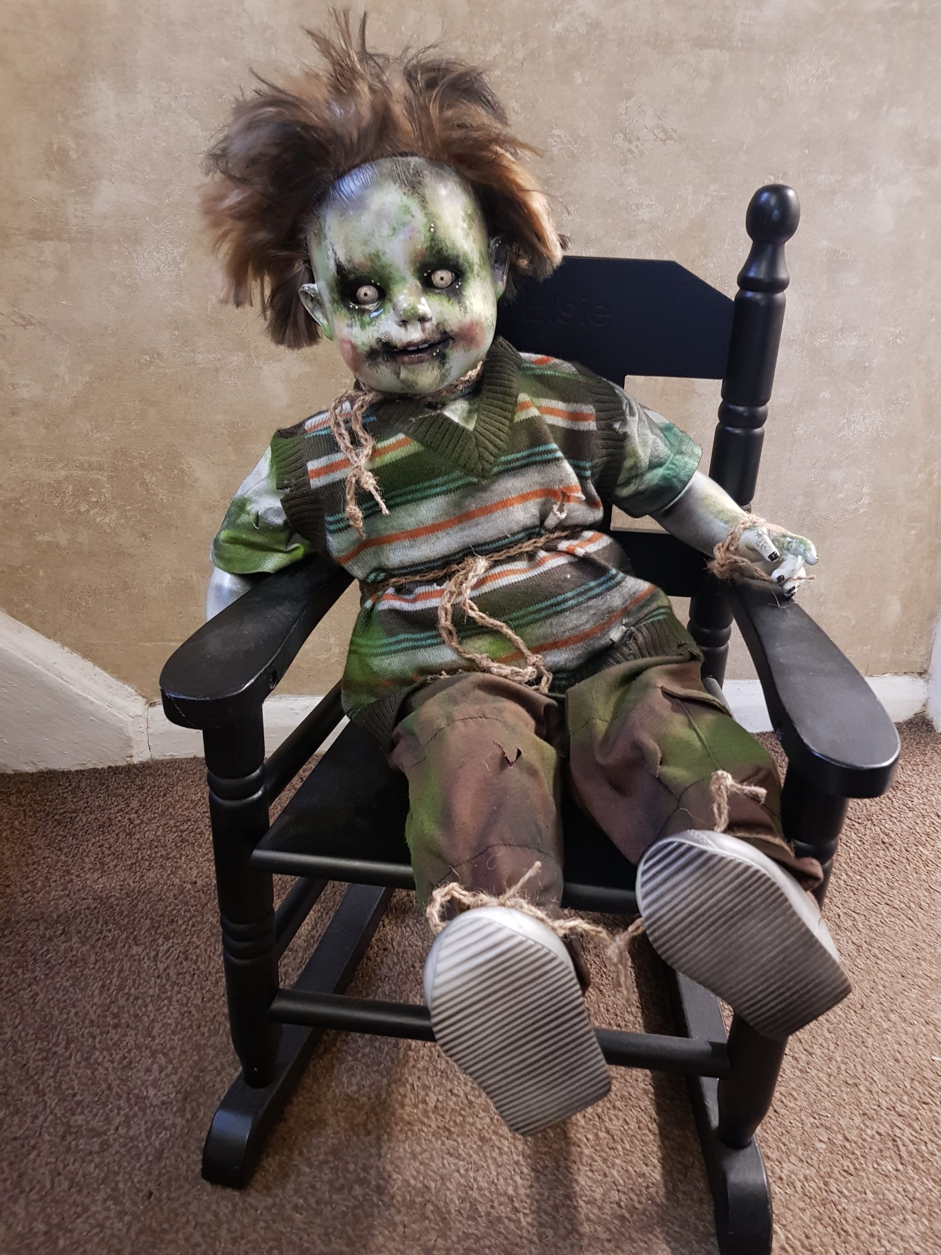 OOAK Scary Horror Doll - Demented Dominic