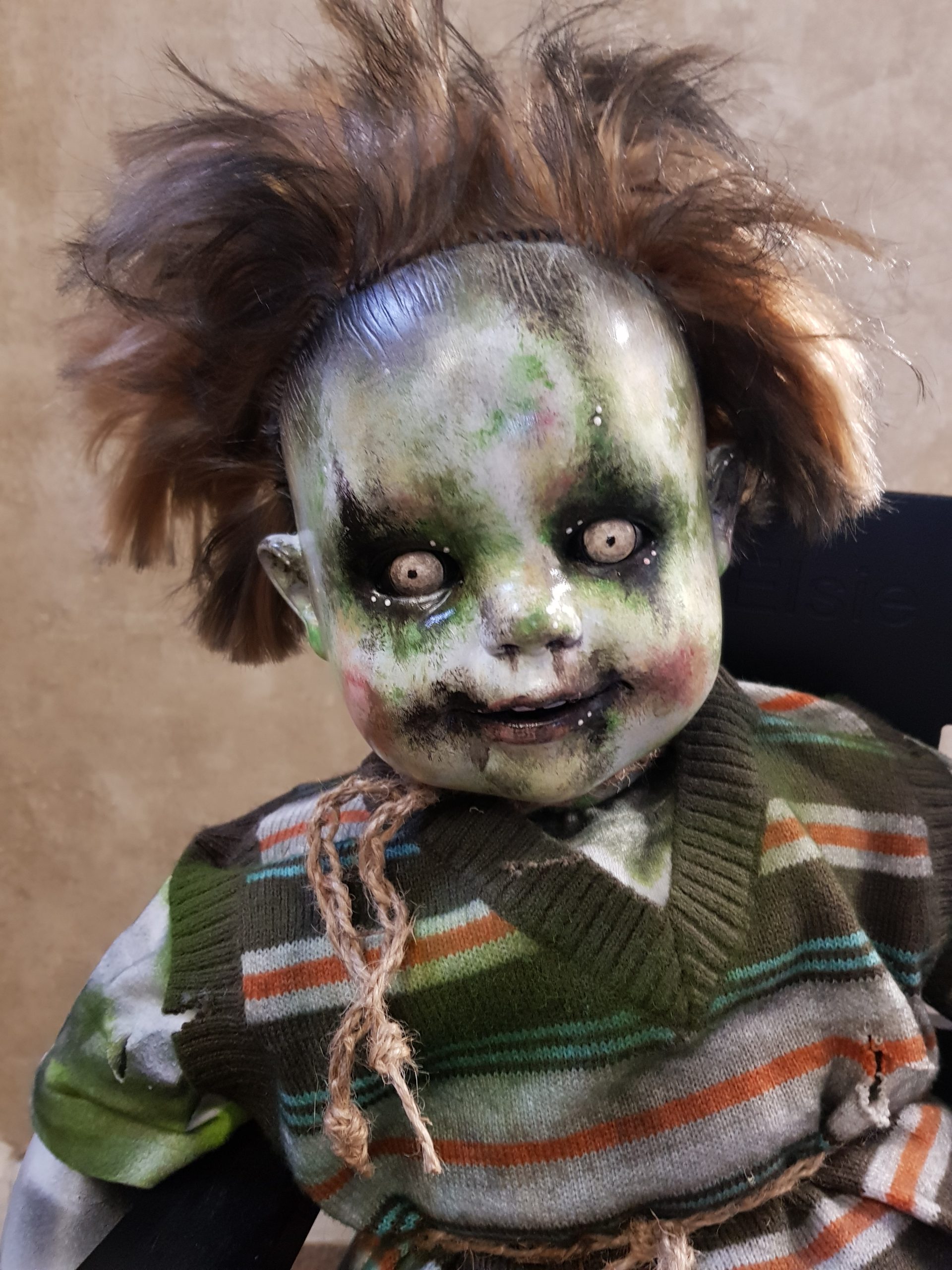 OOAK Scary Horror Doll - Demented Dominic