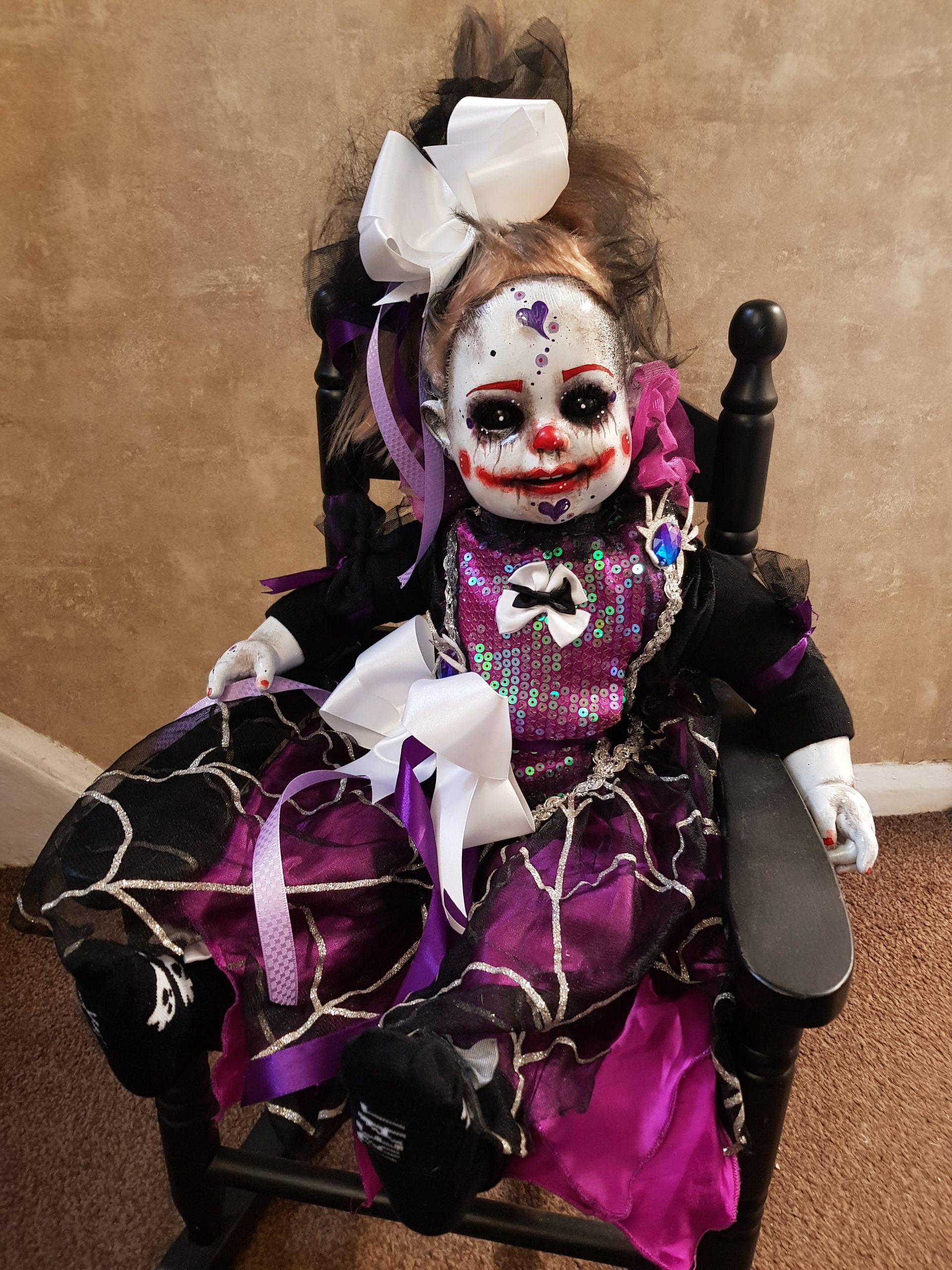 OOAK Scary Horror Doll - Halloween Harriet