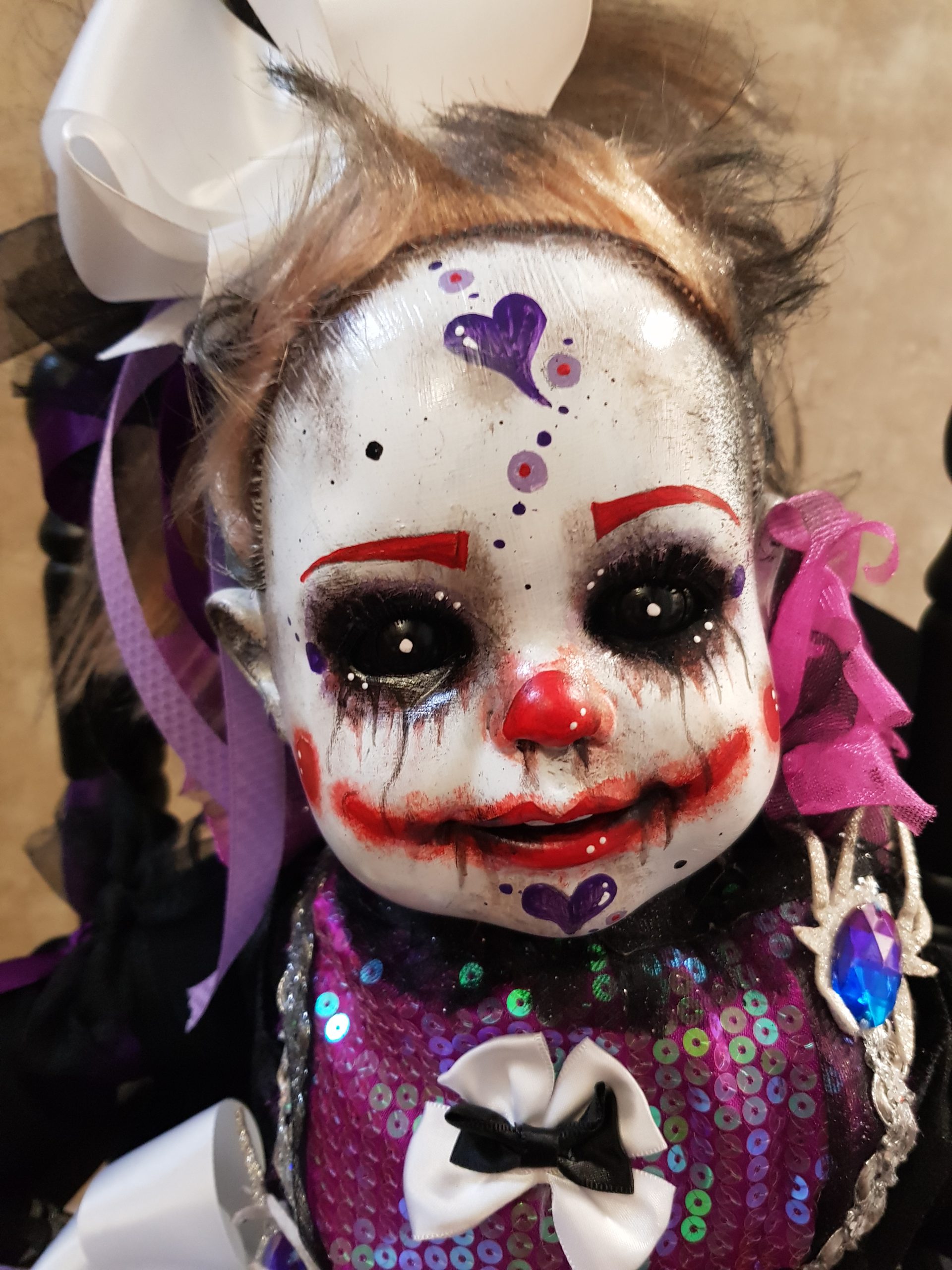 OOAK Scary Horror Doll - Halloween Harriet