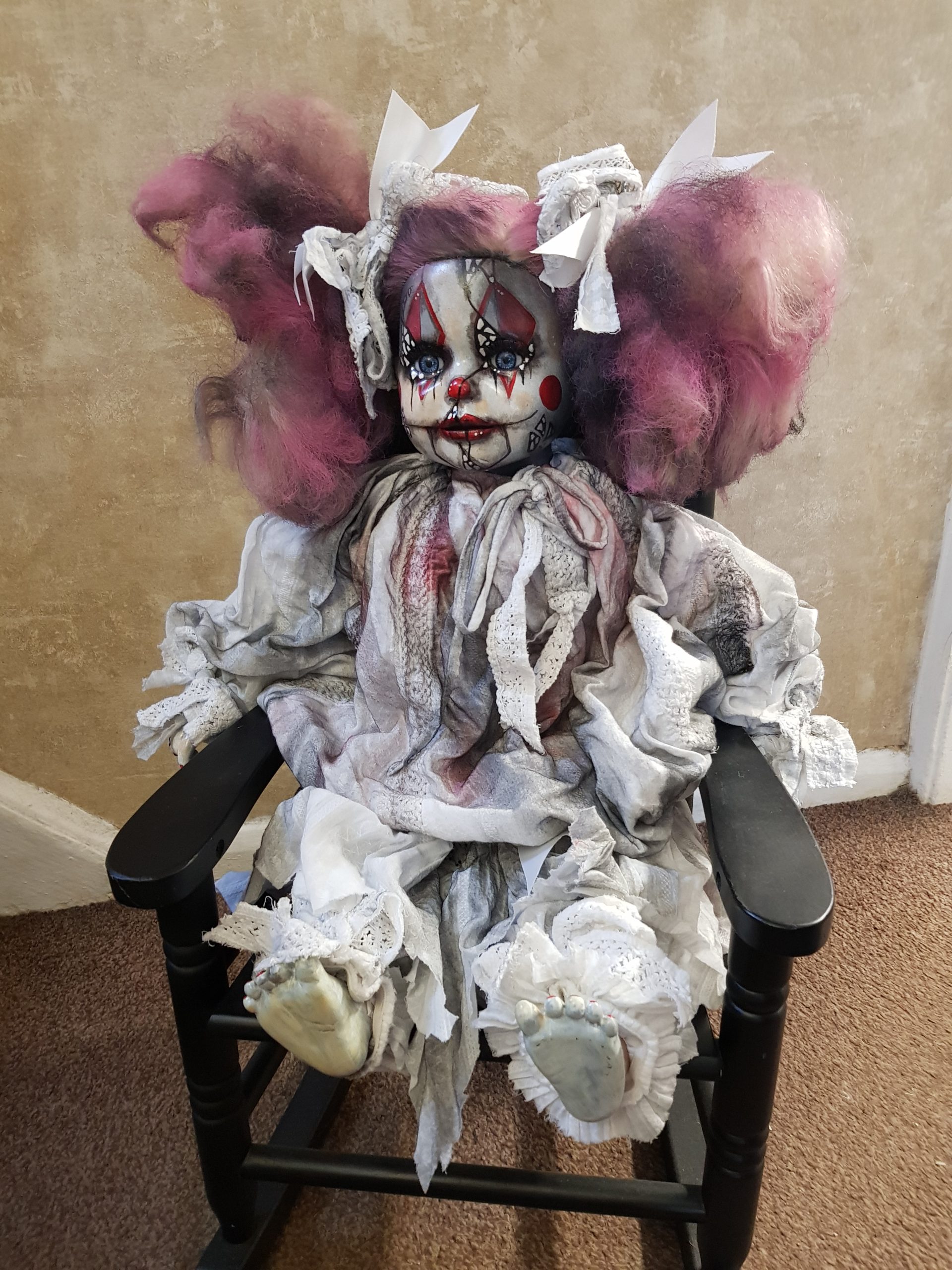 OOAK Scary Horror Doll - Marie The Marionette