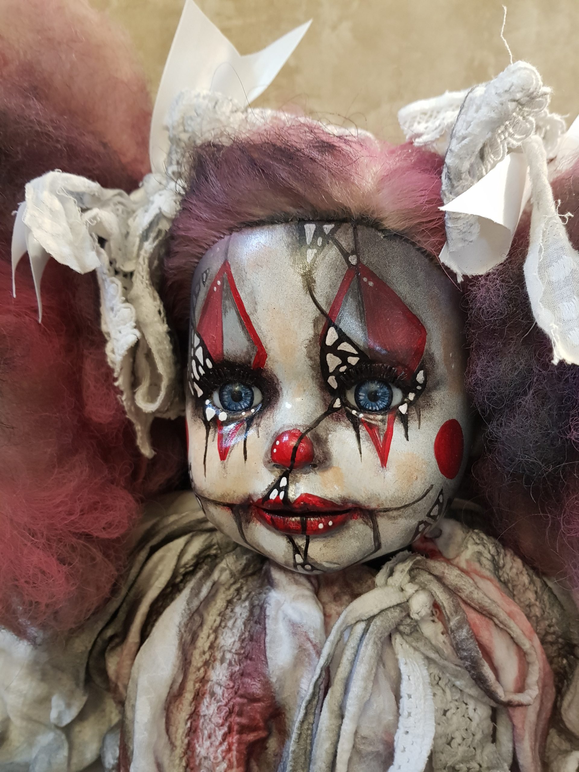 OOAK Scary Horror Doll - Marie The Marionette