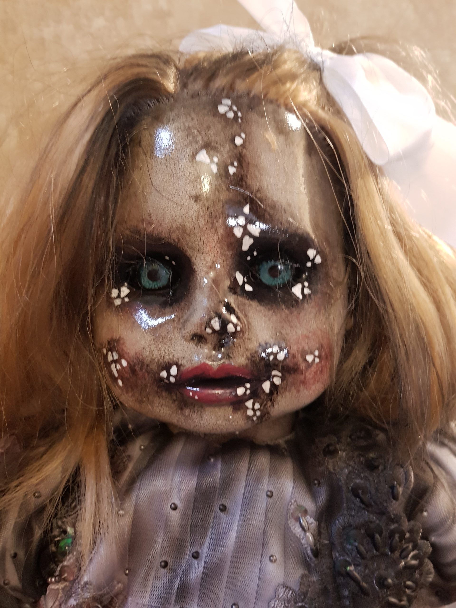 OOAK Scary Horror Doll - Broken Bethany