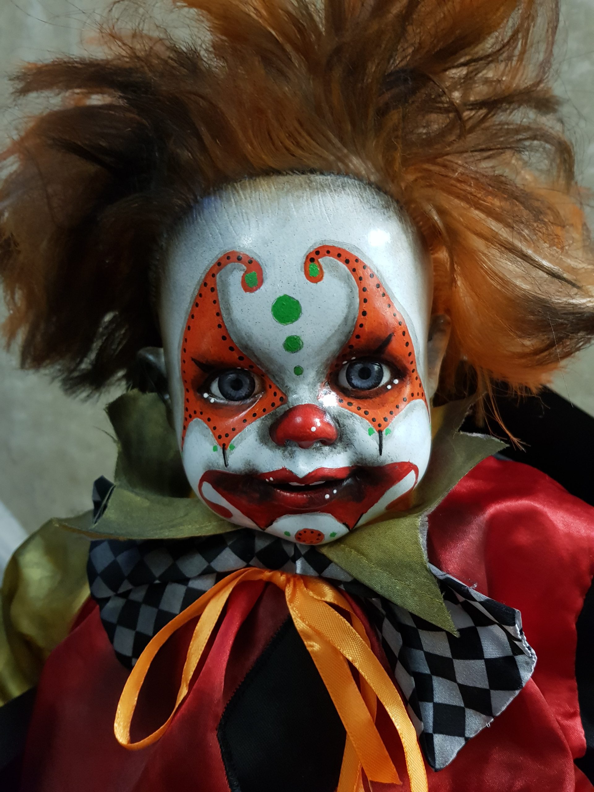 OOAK Scary Horror Doll - Max the Mischievous Clown