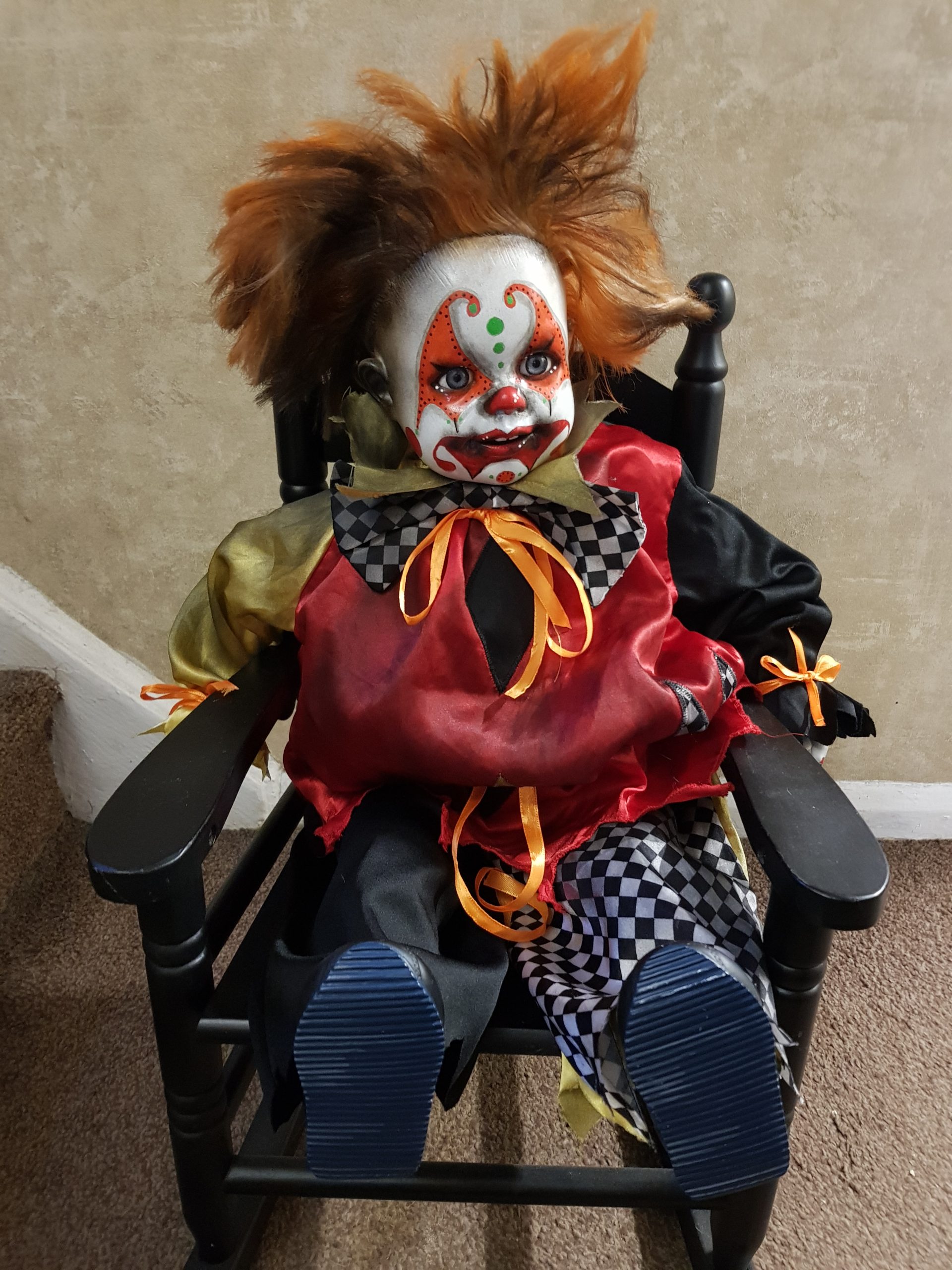 OOAK Scary Horror Doll - Max the Mischievous Clown