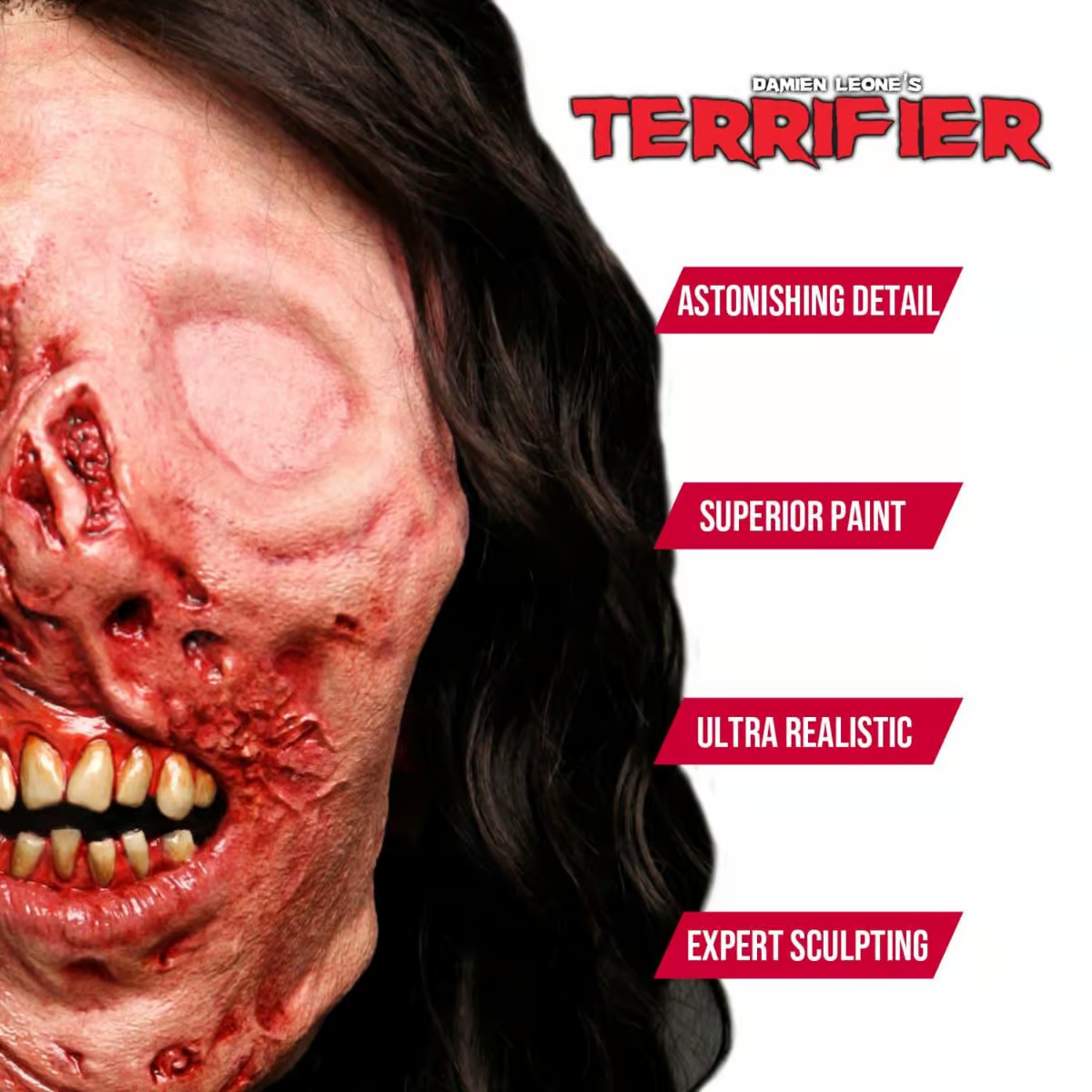 Tinsley Studio Terrifier 3 - Victoria Clean Deluxe Mask