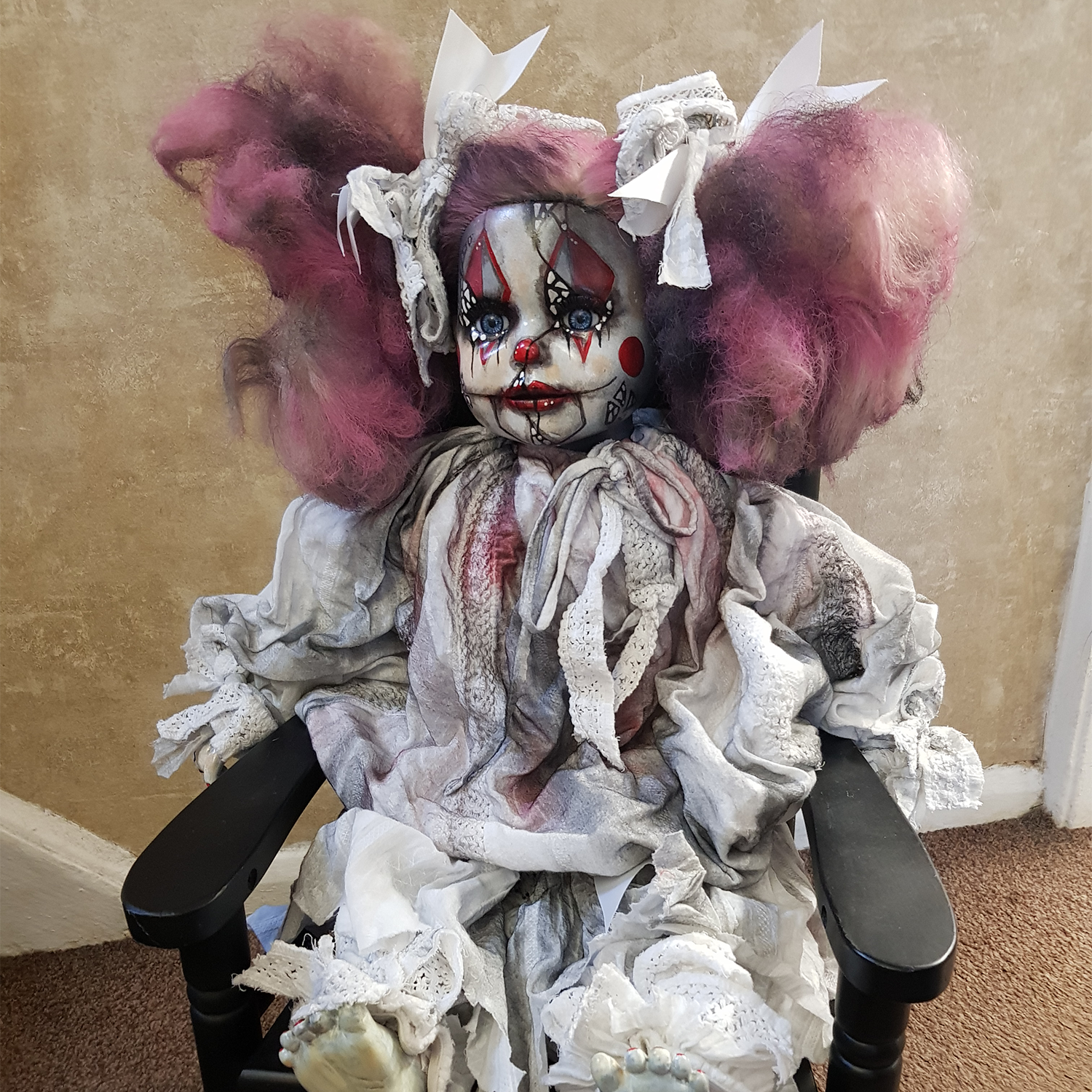 OOAK Scary Horror Doll - Marie The Marionette