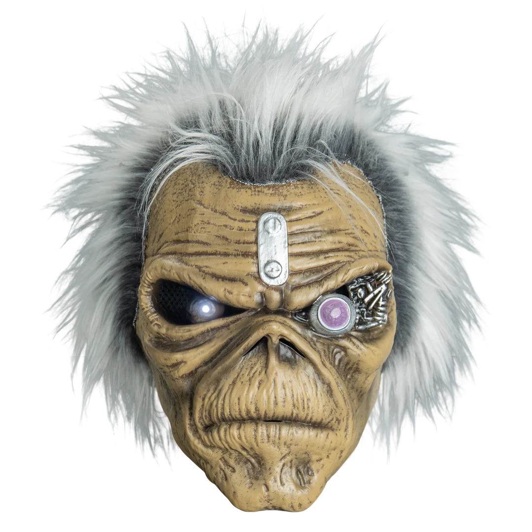 Iron Maiden - The Clairvoyant Deluxe Injection Mask with Light Up Eye