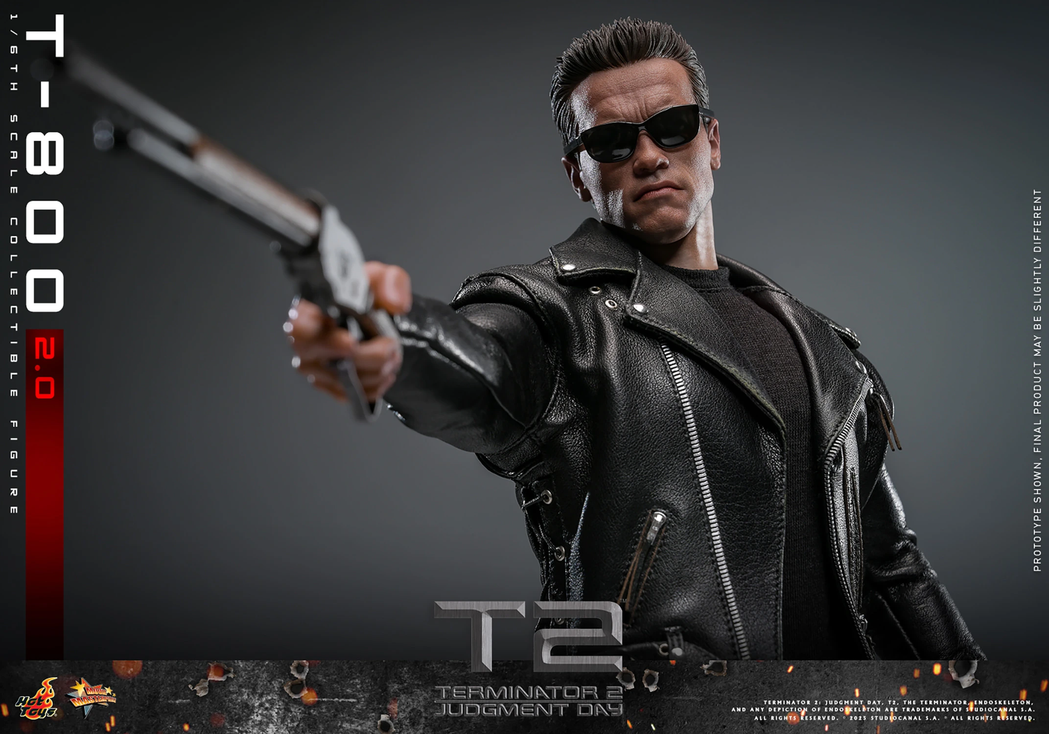 Hot Toys Terminator 2: Judgment Day - T-800 (2.0) 1/6 Scale Figure