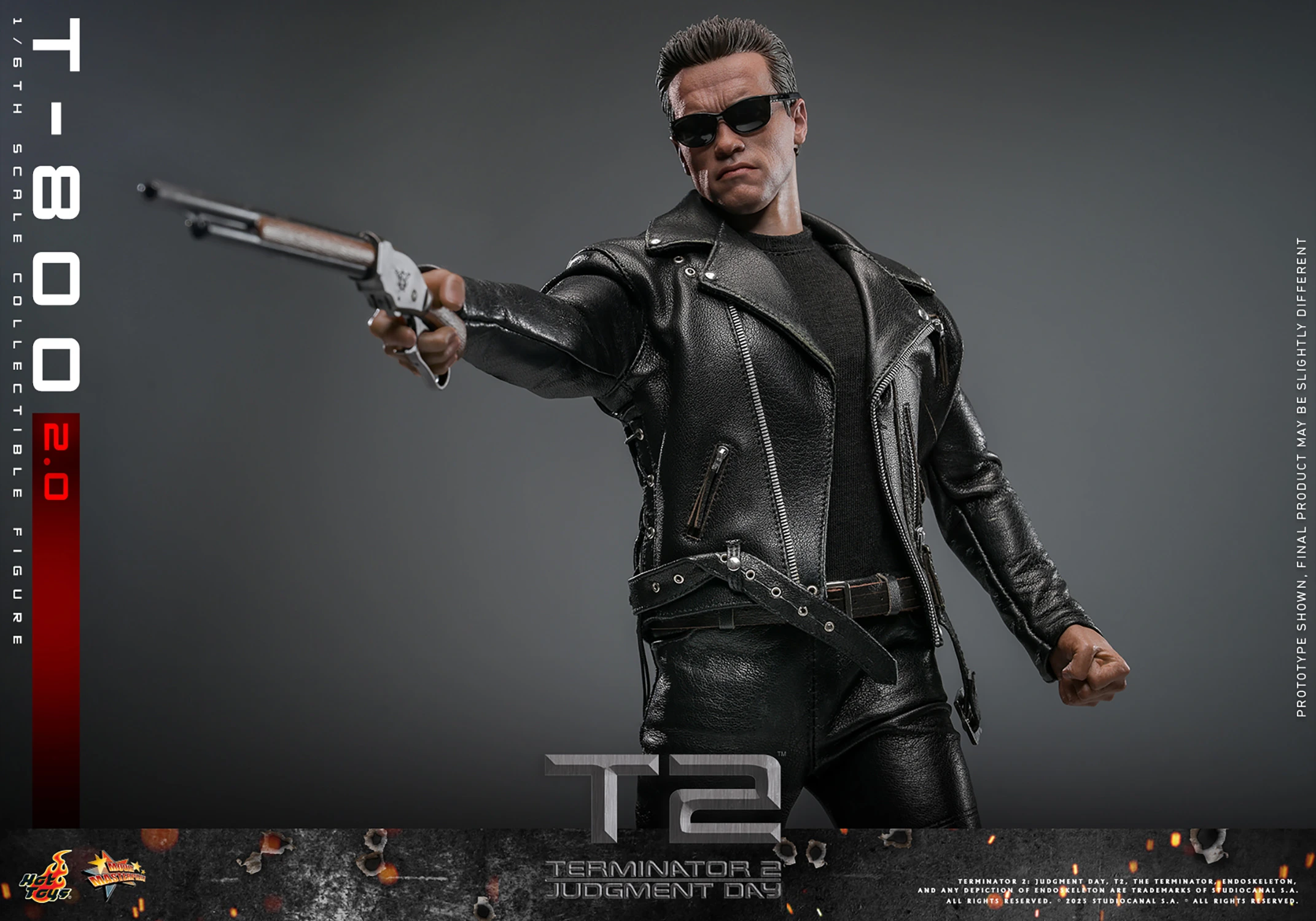 Hot Toys Terminator 2: Judgment Day - T-800 (2.0) 1/6 Scale Figure