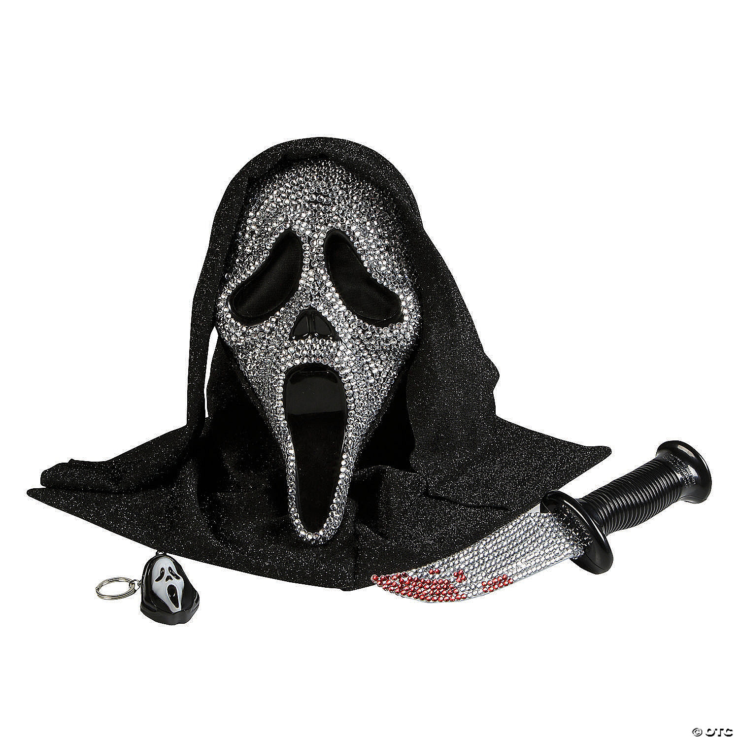 GhostFace - Bling Mask, Knife & Light-Up Keychain Collector Box Set