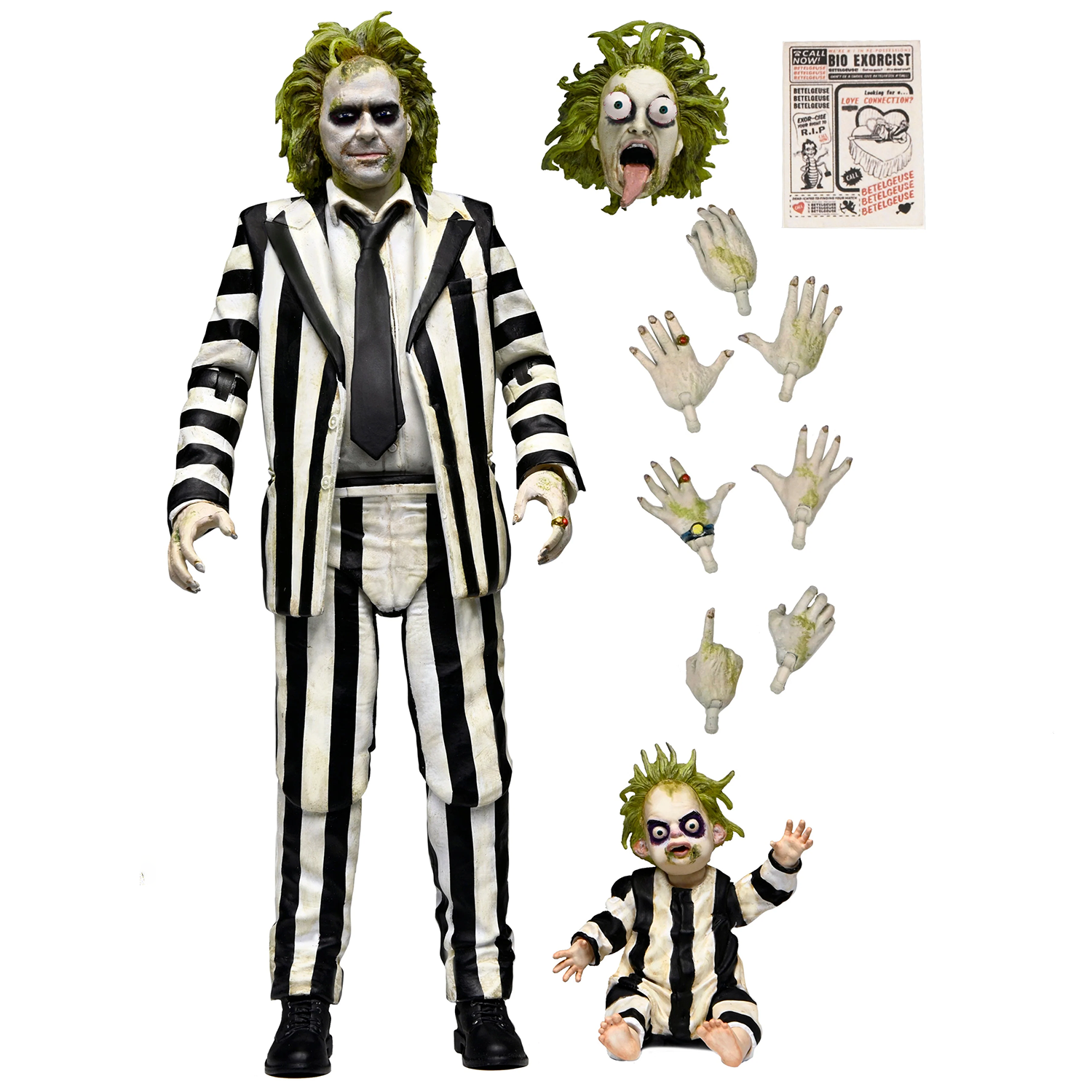 NECA Beetlejuice - Striped Suit Ultimate 7