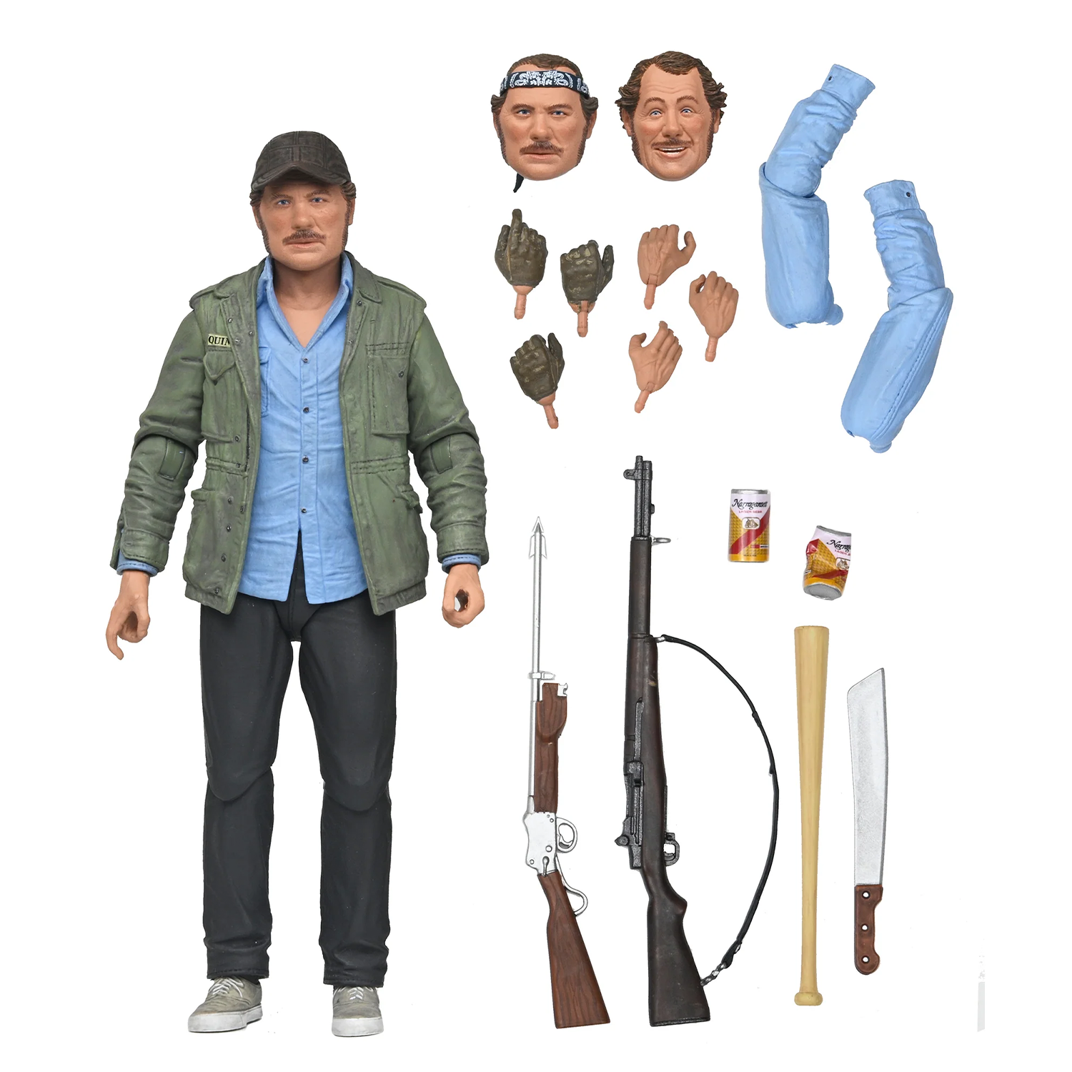 NECA Jaws Quint Figure - Ultimate 7