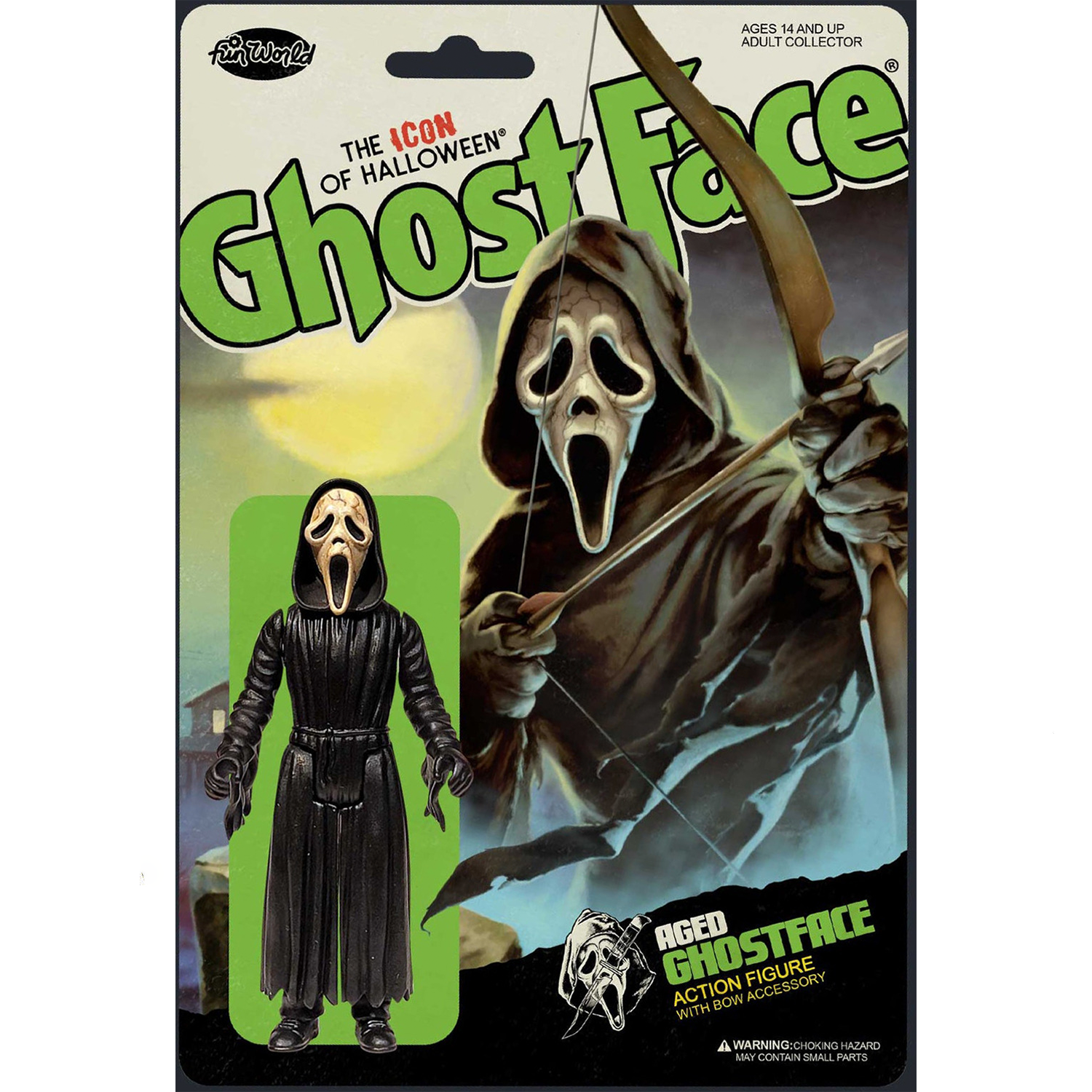 Fright Rags - Scream 6 Aged GhostFace Action Figure