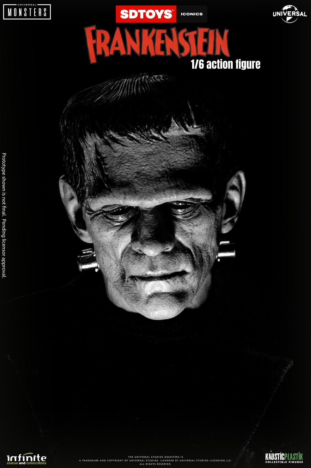 INFINITE STATUES - Frankenstein's Monster 1/6 Scale Action Figure - Standard Edition