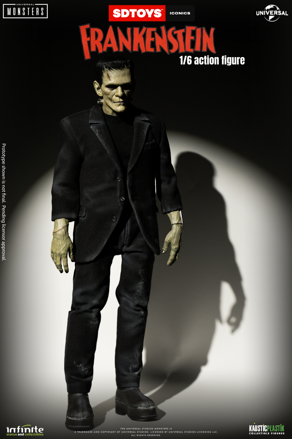 INFINITE STATUES - Frankenstein's Monster 1/6 Scale Action Figure - Standard Edition