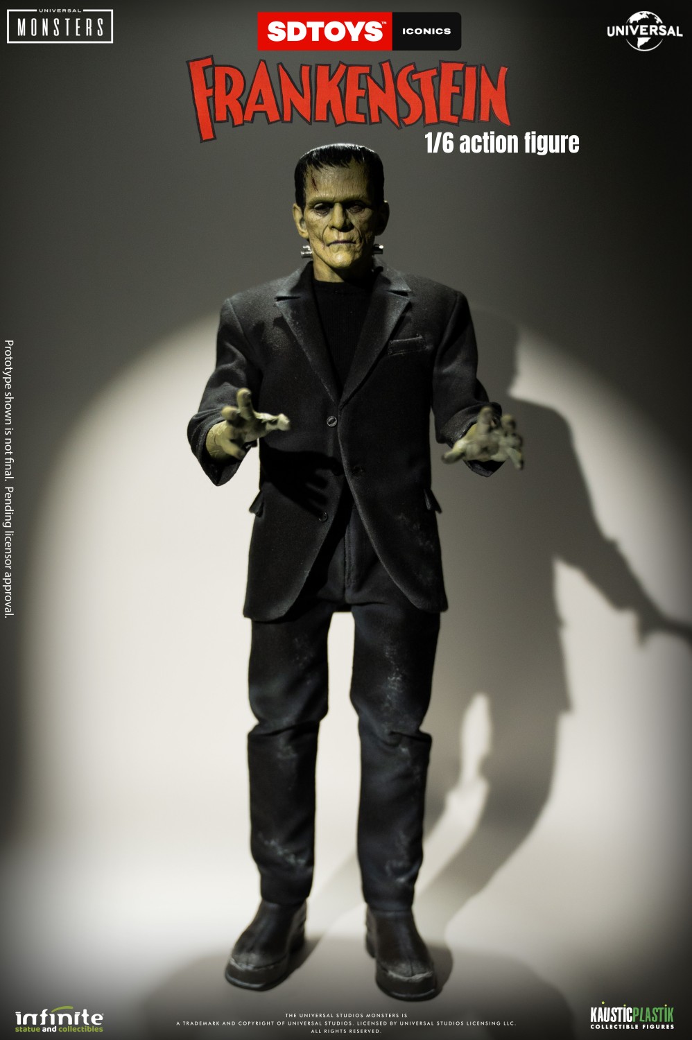 INFINITE STATUES - Frankenstein's Monster 1/6 Scale Action Figure - Standard Edition