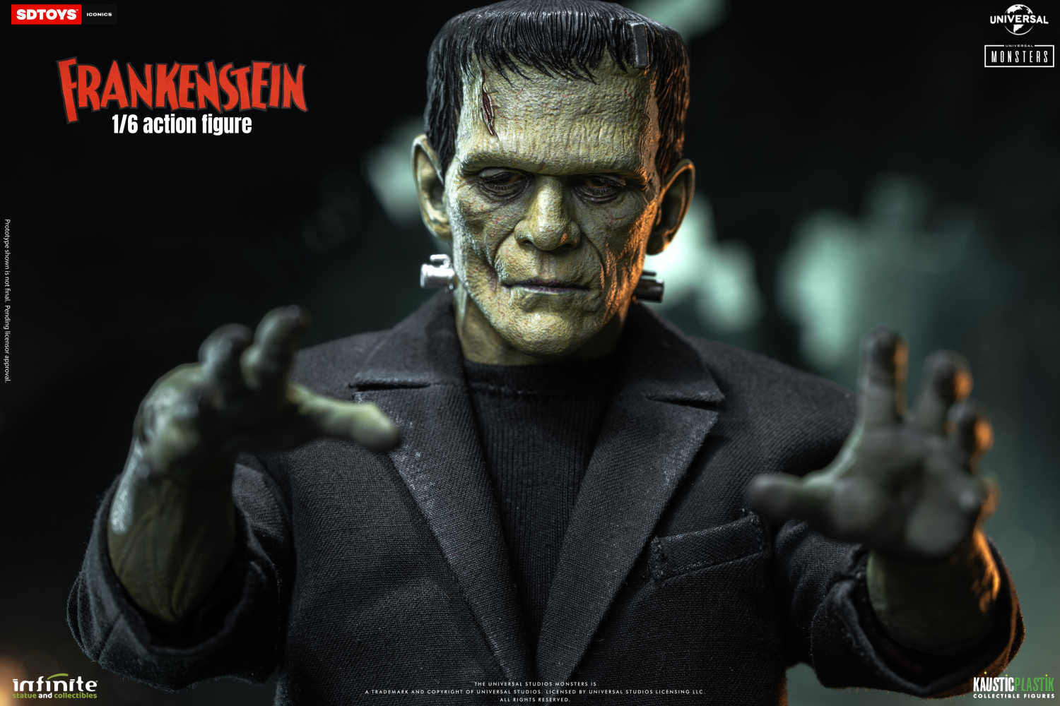 INFINITE STATUES - Frankenstein's Monster 1/6 Scale Action Figure - Standard Edition