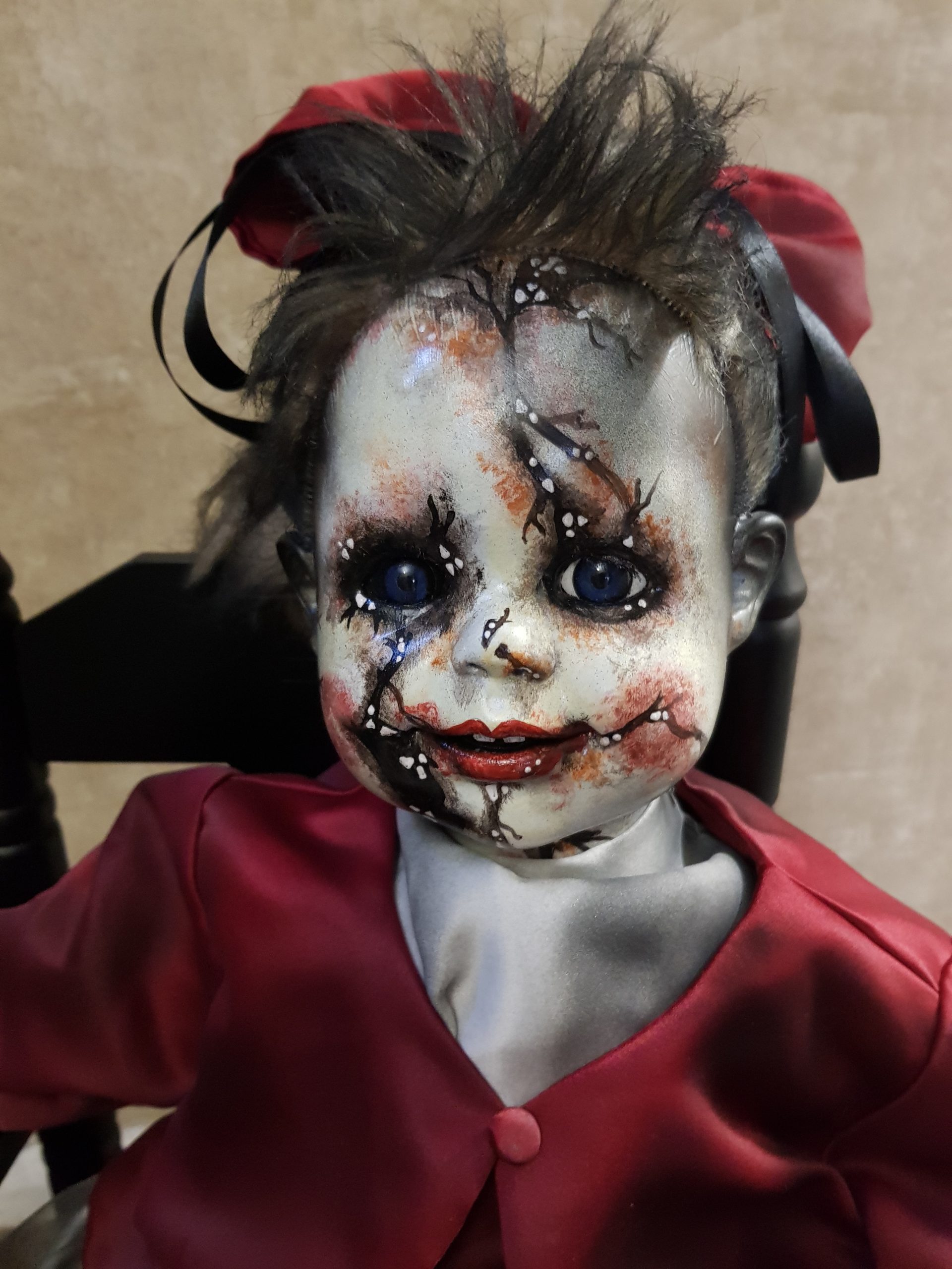 OOAK Scary Horror Doll - Broken Betty