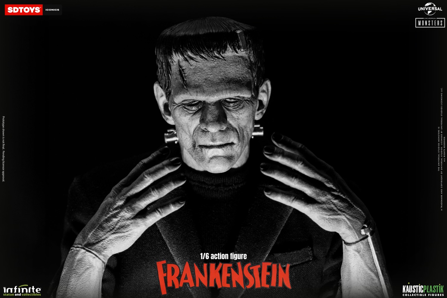 INFINITE STATUES - Frankenstein's Monster 1/6 Scale Action Figure - Standard Edition