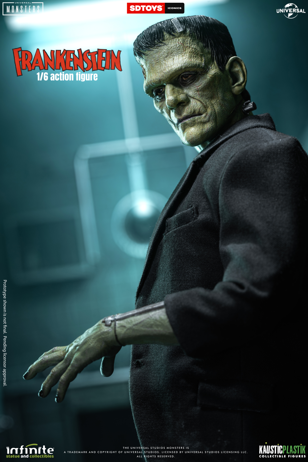 INFINITE STATUES - Frankenstein's Monster 1/6 Scale Action Figure - Standard Edition