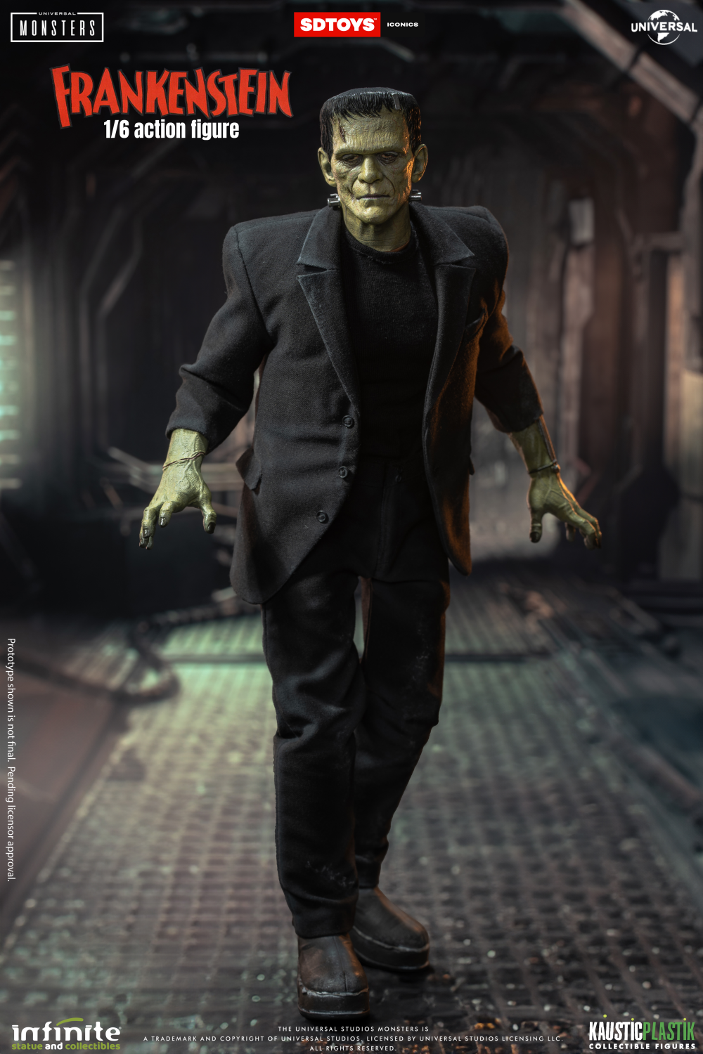 INFINITE STATUES - Frankenstein's Monster 1/6 Scale Action Figure - Standard Edition