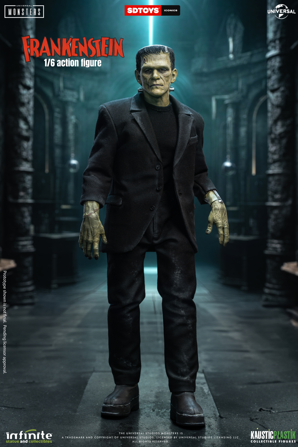 INFINITE STATUES - Frankenstein's Monster 1/6 Scale Action Figure - Standard Edition