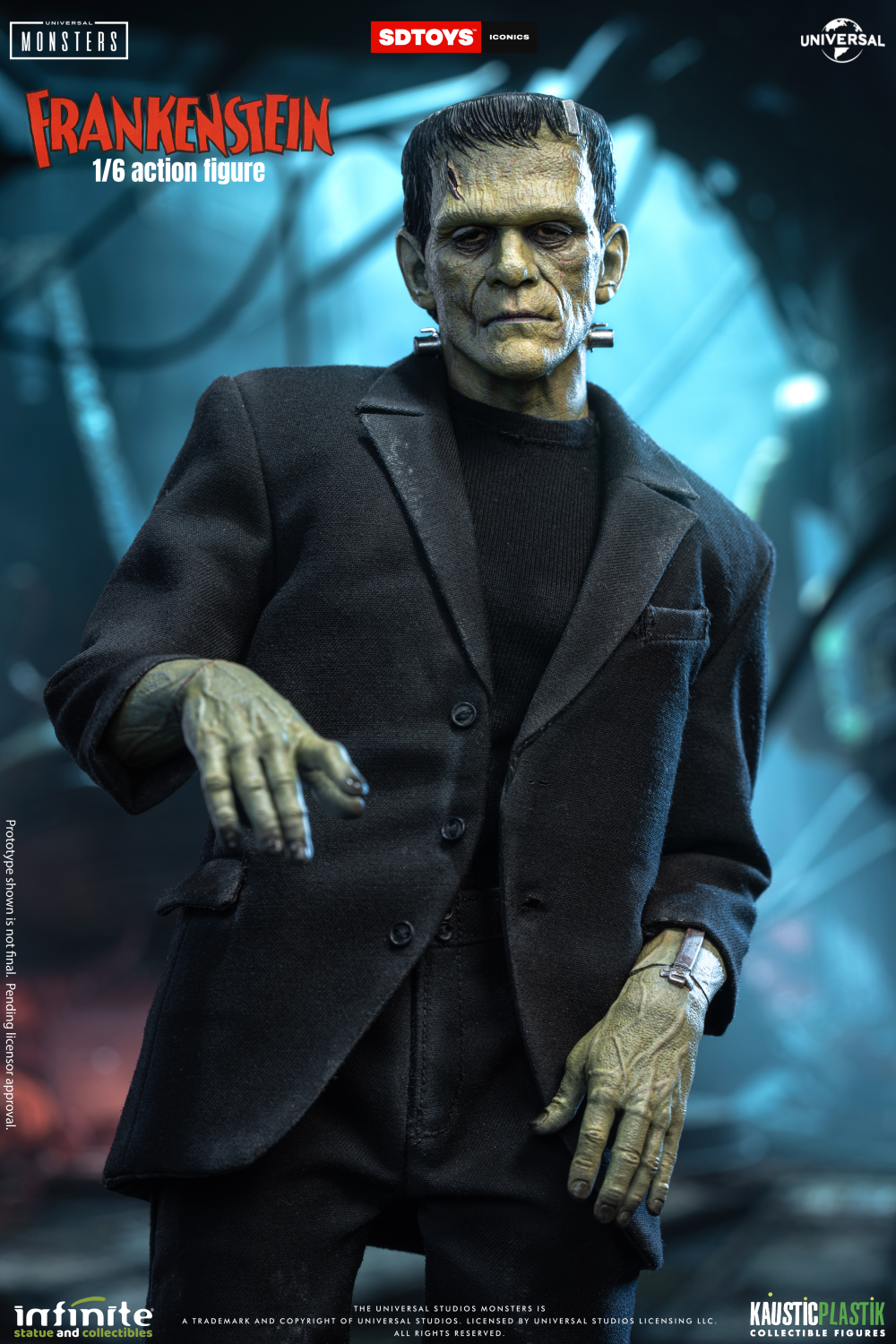 INFINITE STATUES - Frankenstein's Monster 1/6 Scale Action Figure - Standard Edition