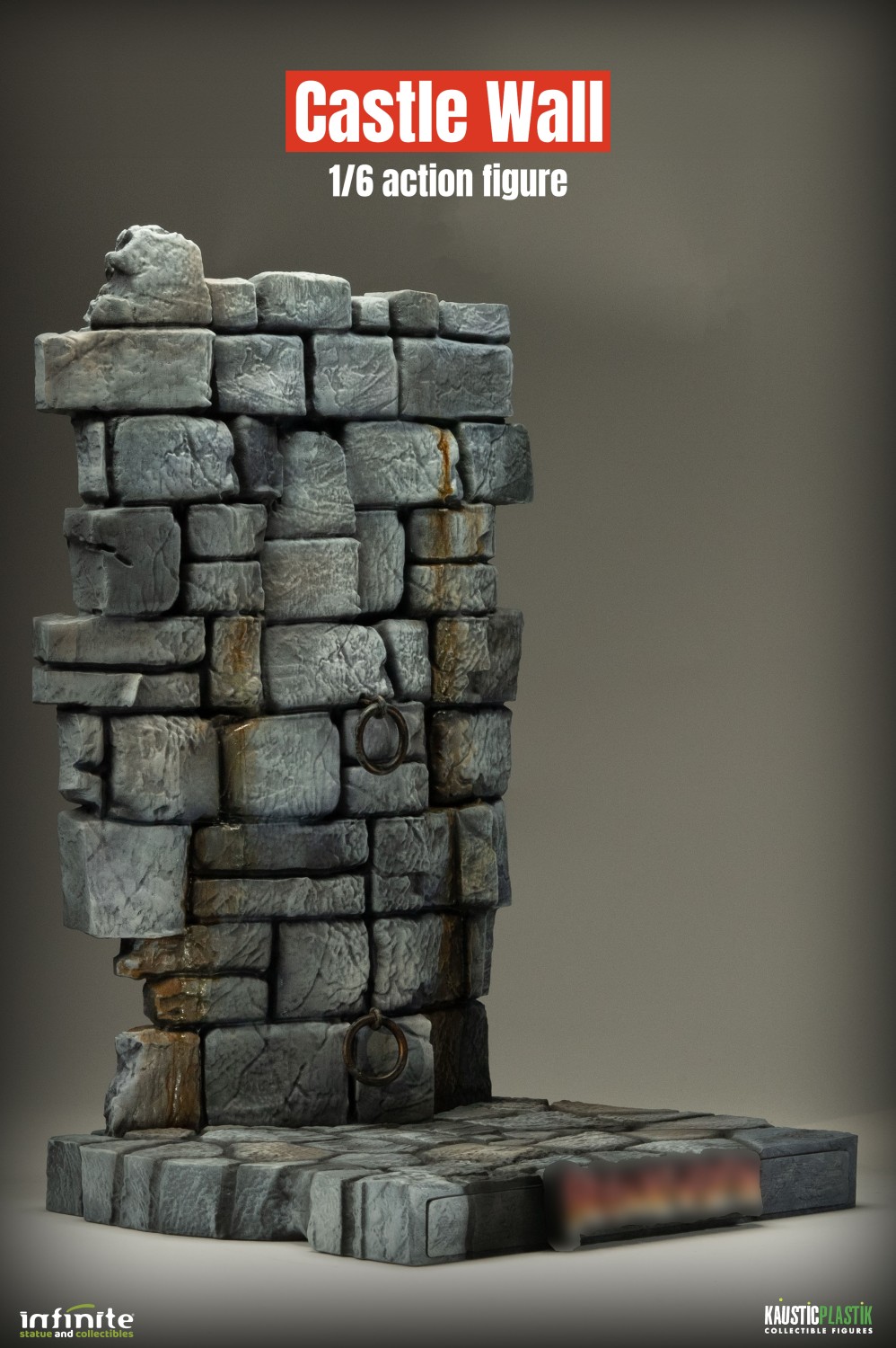 INFINITE STATUES - The Castle Wall Frankenstein 1/6 Scale Diorama