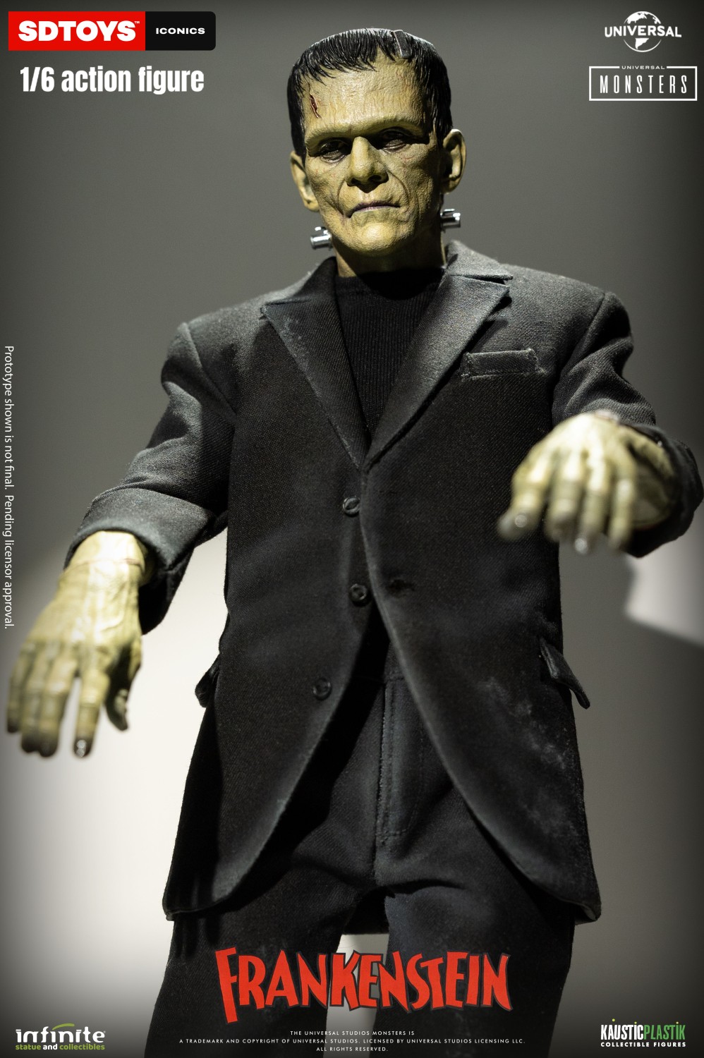 INFINITE STATUES - Frankenstein's Monster 1/6 Scale Action Figure - Standard Edition