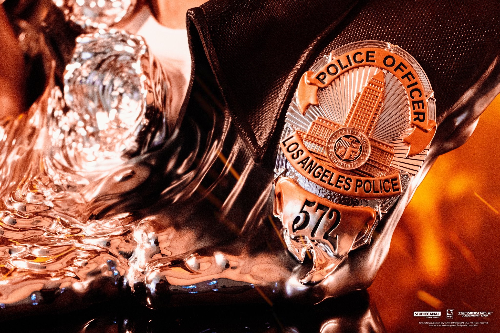 PureArts - Terminator 2 T-1000 1/1 Scale Art Mask Deluxe Edition