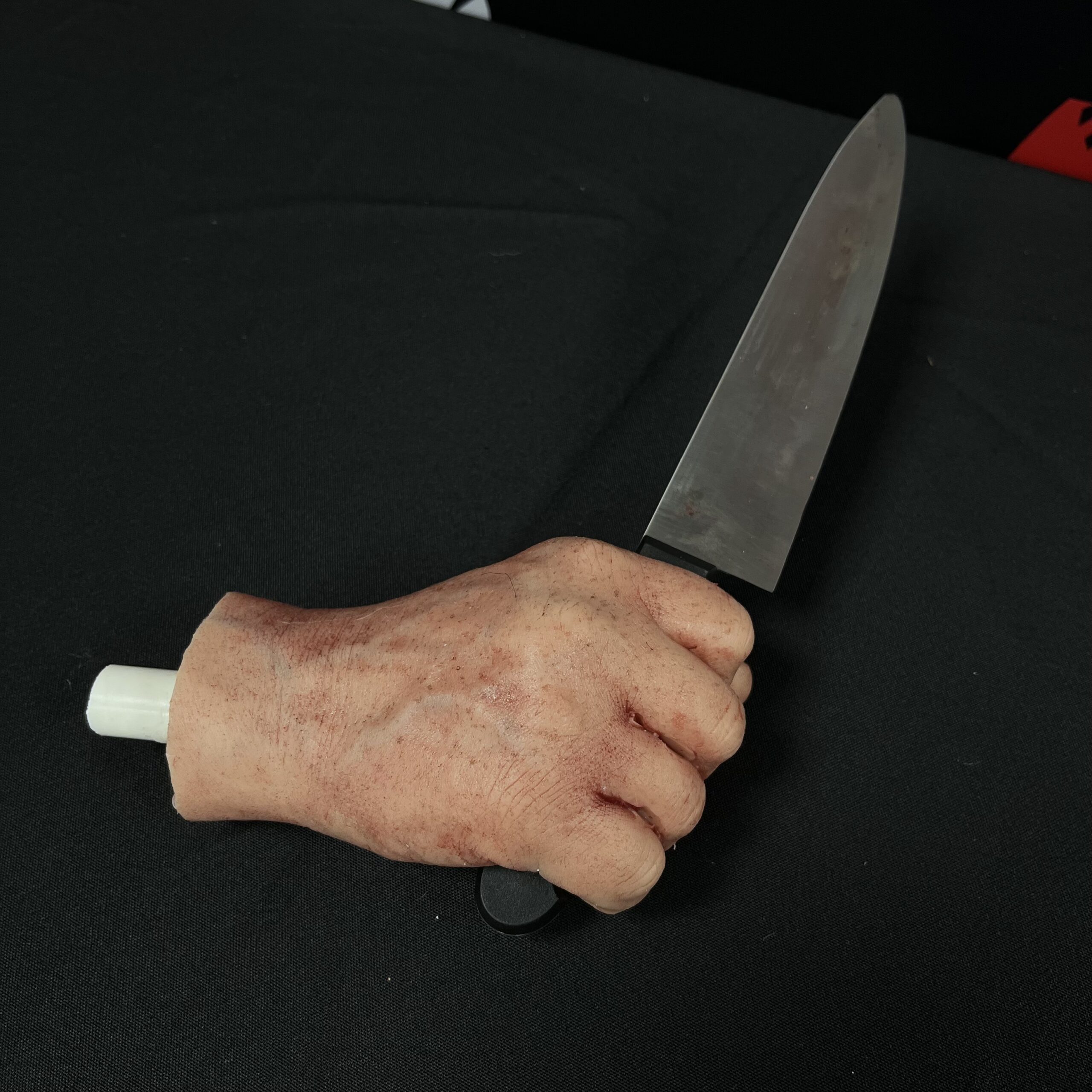 Silicone Hands with Knife (Pair)