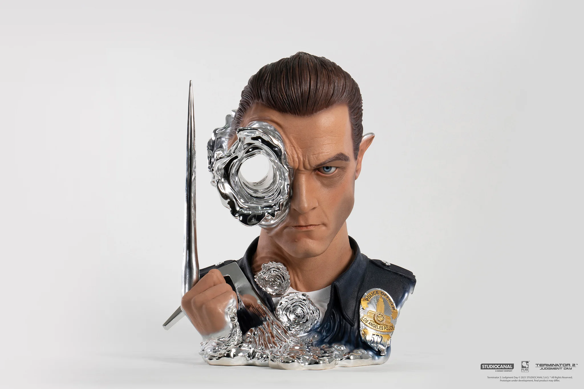 PureArts - Terminator 2 T-1000 1/1 Scale Art Mask Deluxe Edition
