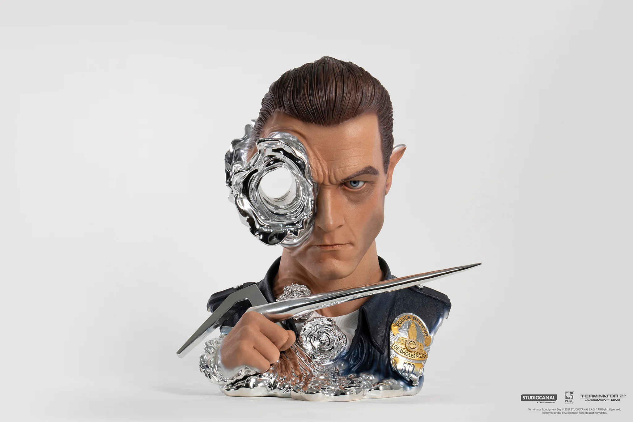 PureArts - Terminator 2 T-1000 1/1 Scale Art Mask Deluxe Edition