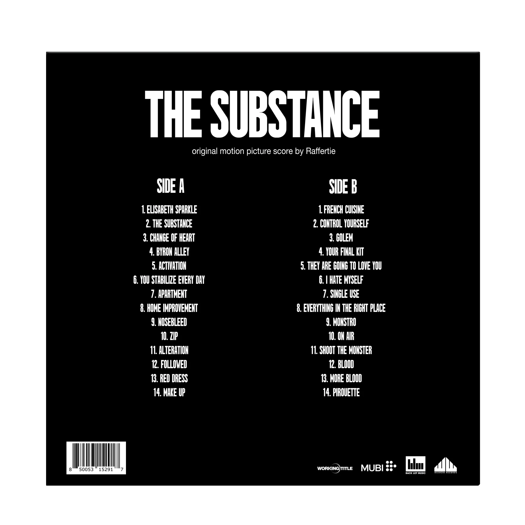 Waxwork Records - The Substance Vinyl Soundtrack Waxwork Records - The Substance Vinyl Soundtrack