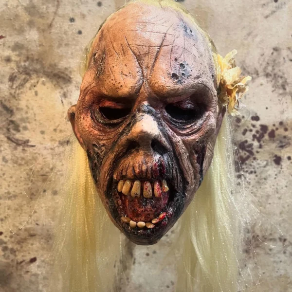 Kürbis Zellstoff Blume Halloween Maske