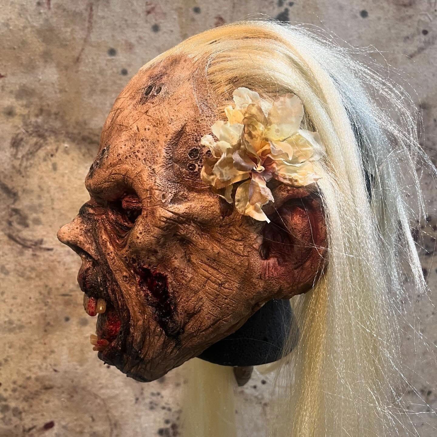 Flower Zombie Mask