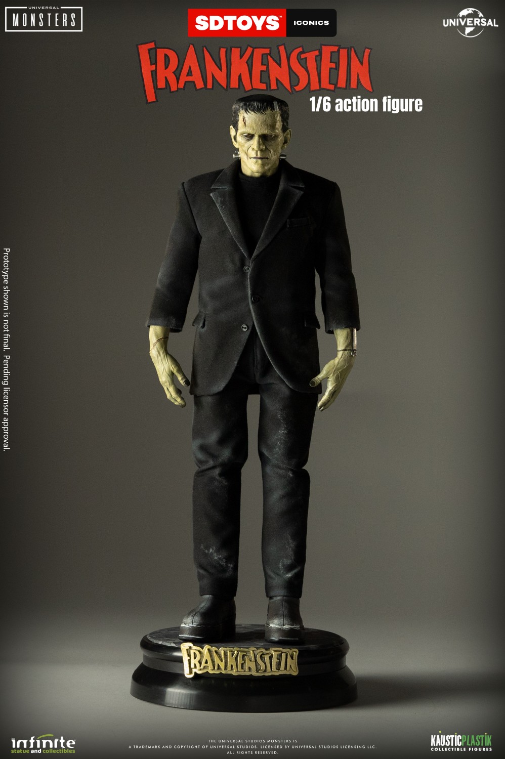 INFINITE STATUES - Frankenstein's Monster 1/6 Scale Action Figure - Standard Edition