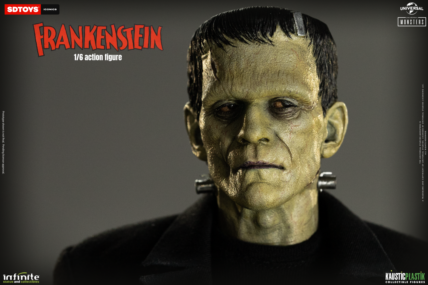 INFINITE STATUES - Frankenstein's Monster 1/6 Scale Action Figure - Standard Edition