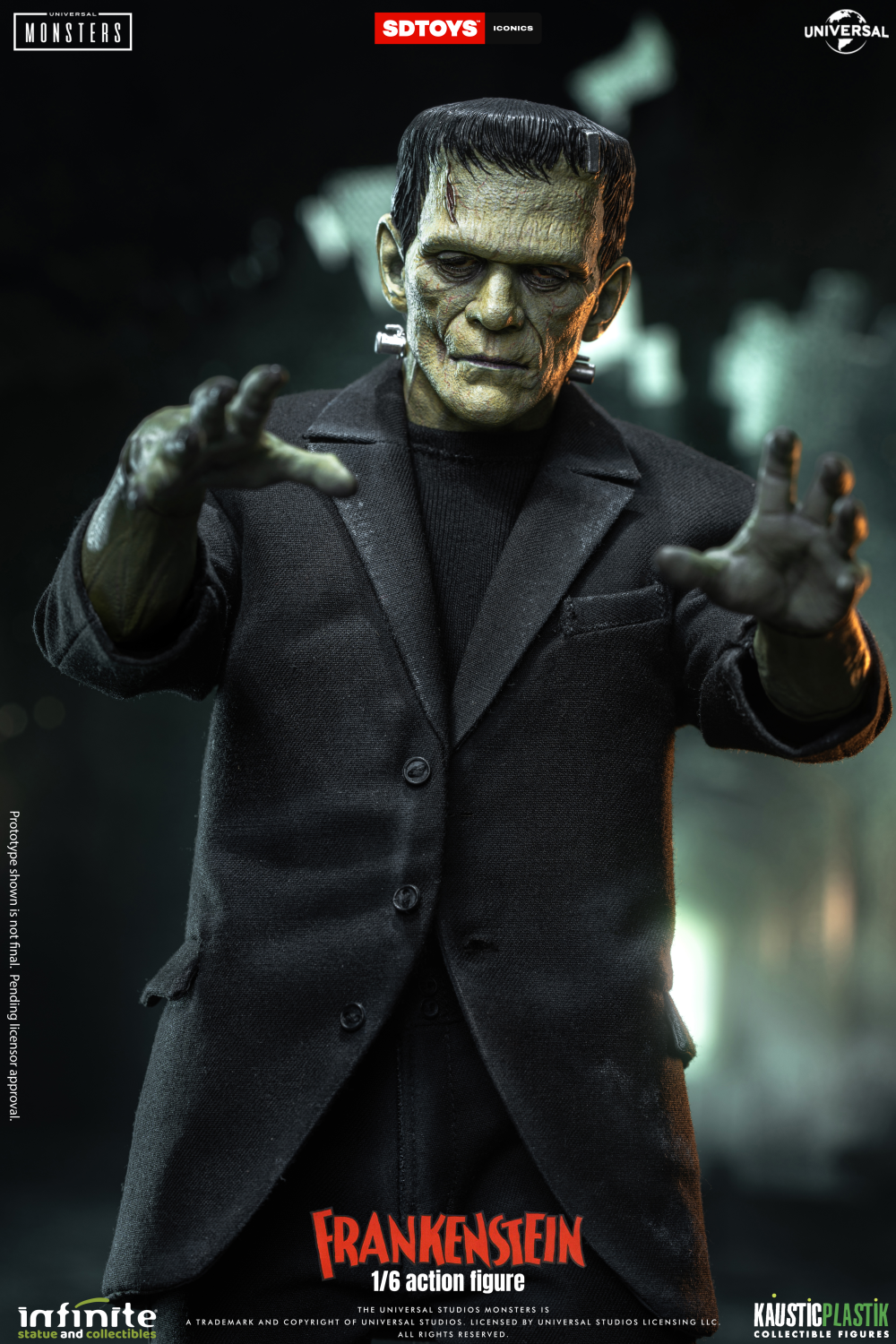 INFINITE STATUES - Frankenstein's Monster 1/6 Scale Action Figure - Standard Edition