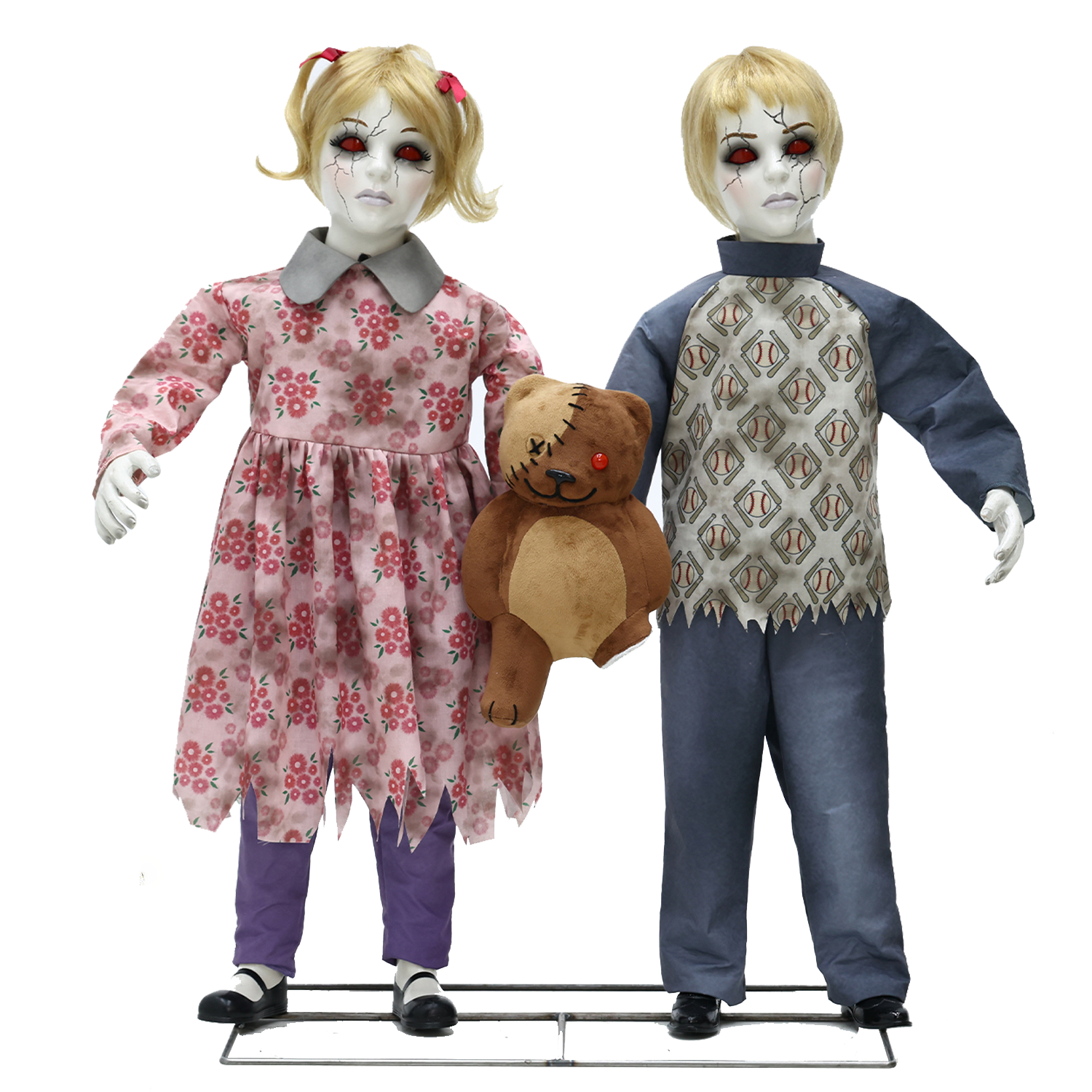 Apocalypse Twins Animated Halloween Prop