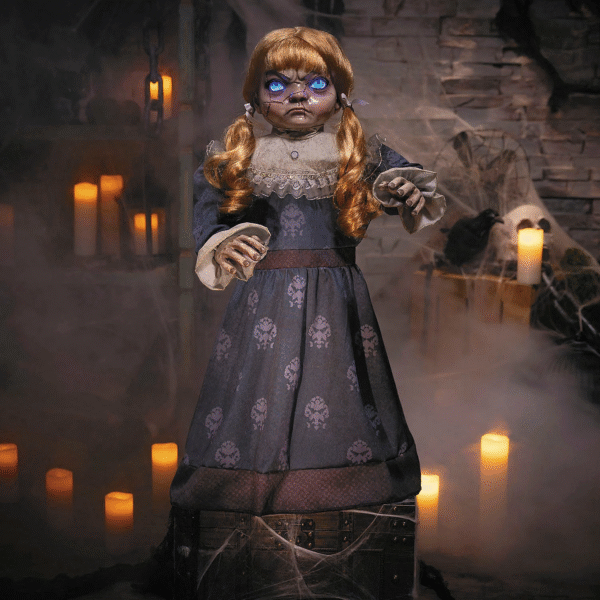 Ominous Sally Halloween Animatronic