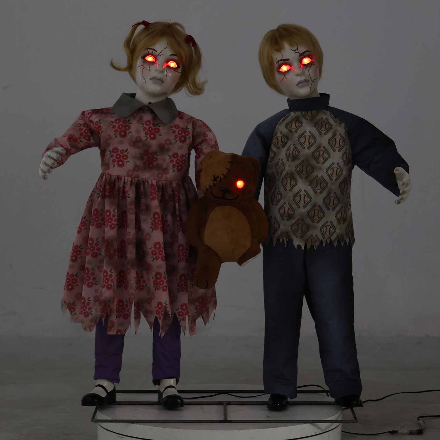Apocalypse Twins Animated Halloween Prop