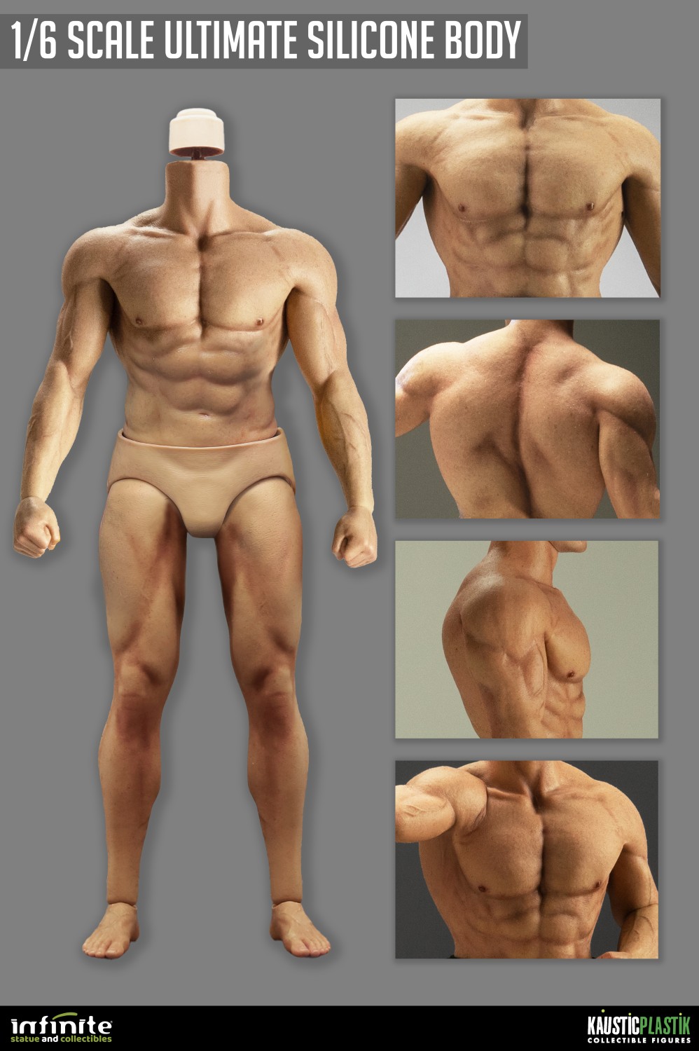 Infinite Statues - Ultimate 1/6 Scale Silicone Body for Action Figures
