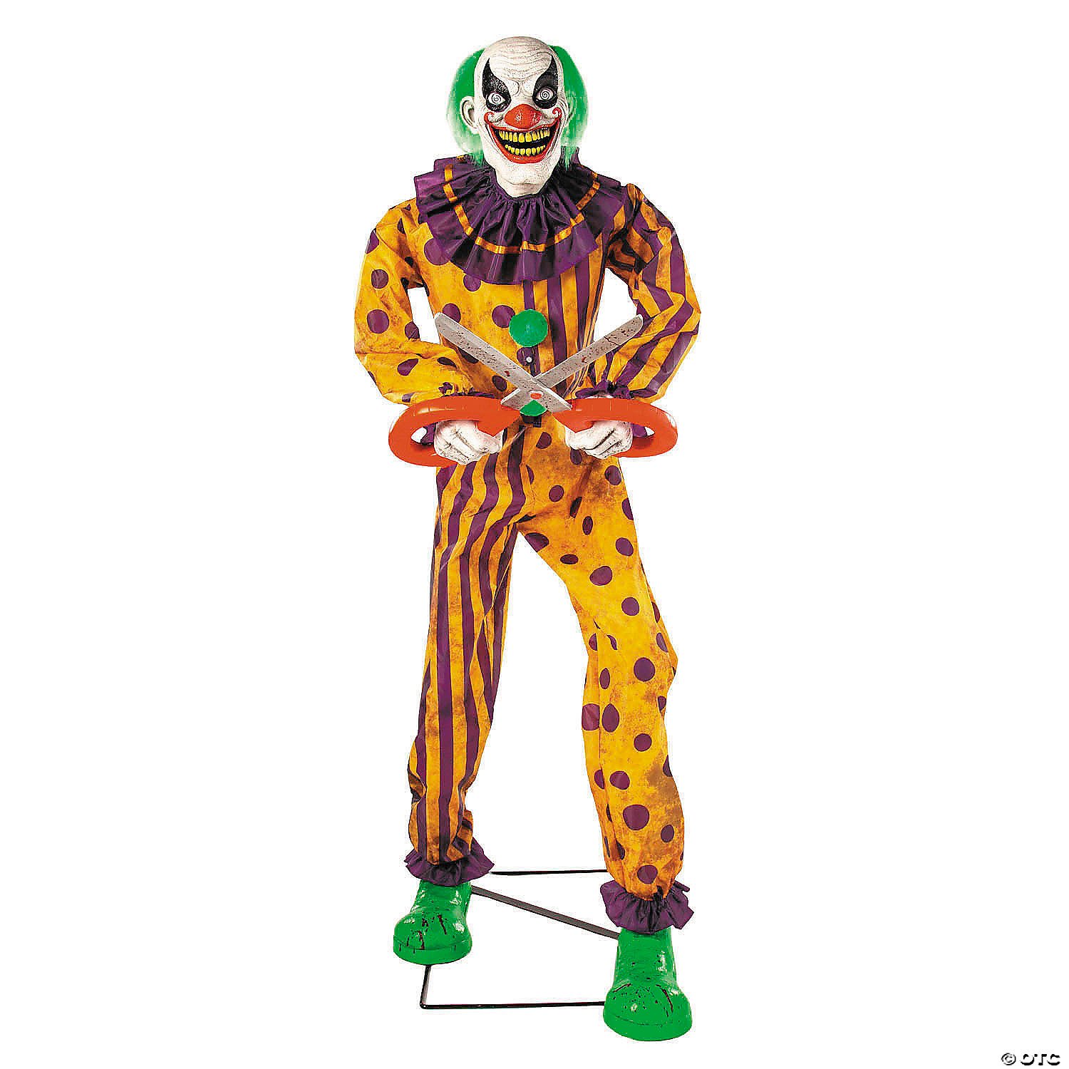 Snippers the Clown Animated Halloween Prop