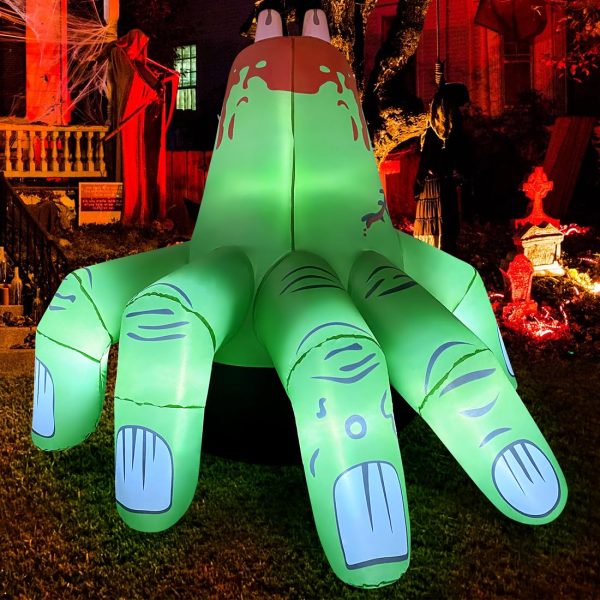 Inflatable Halloween Crawling Hand