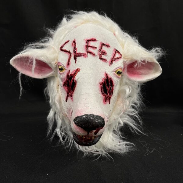 Latex Halloween Sheep Mask