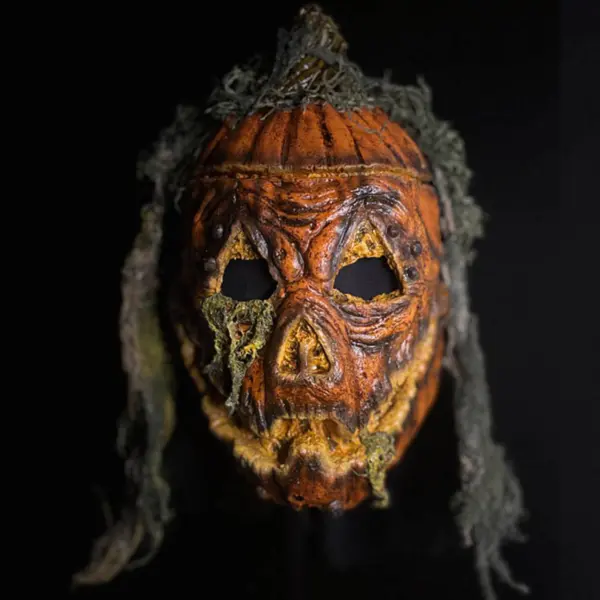 Kürbiskönig-Sumpfmaske