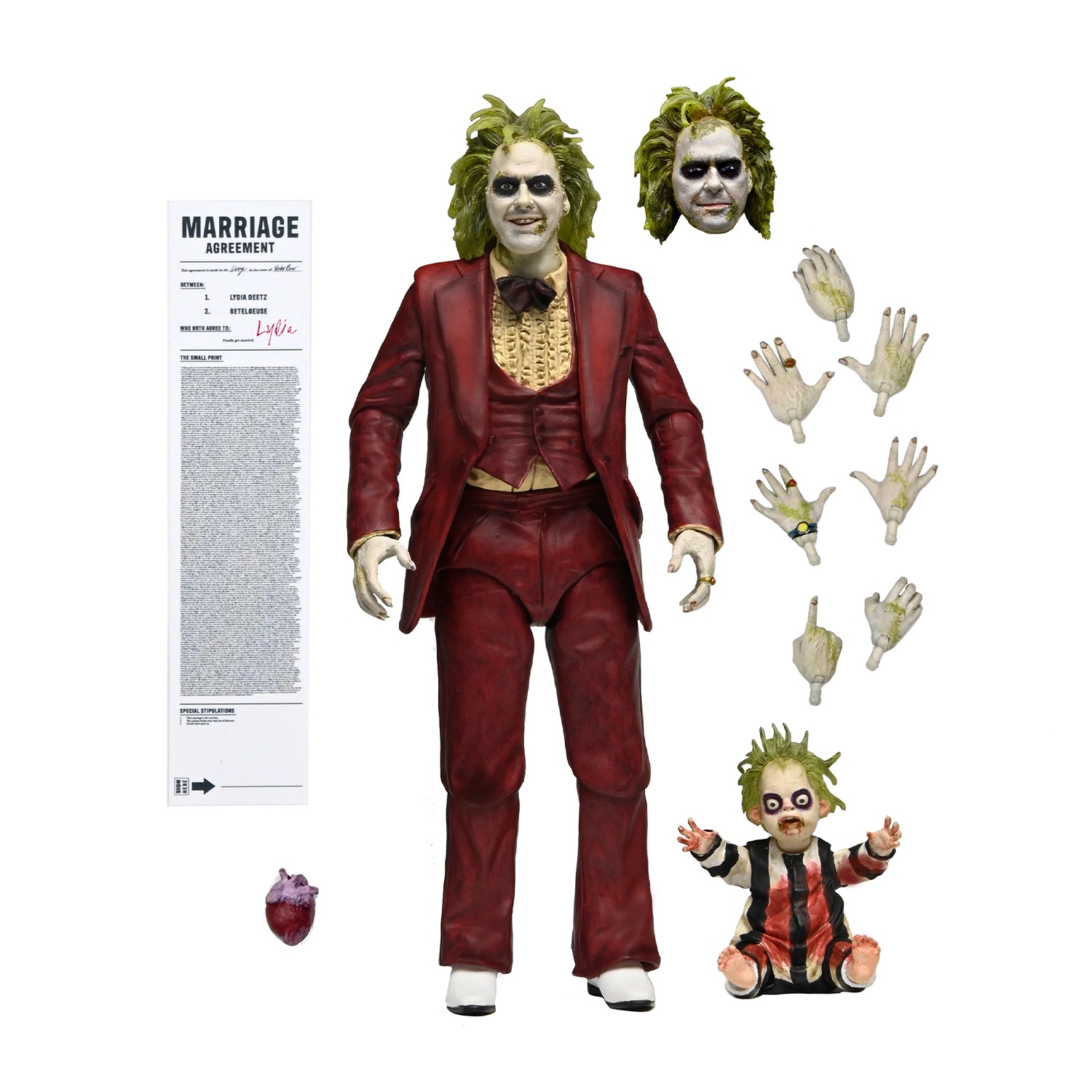NECA Beetlejuice Beetlejuice - Wedding Tuxedo Beetlejuice 7