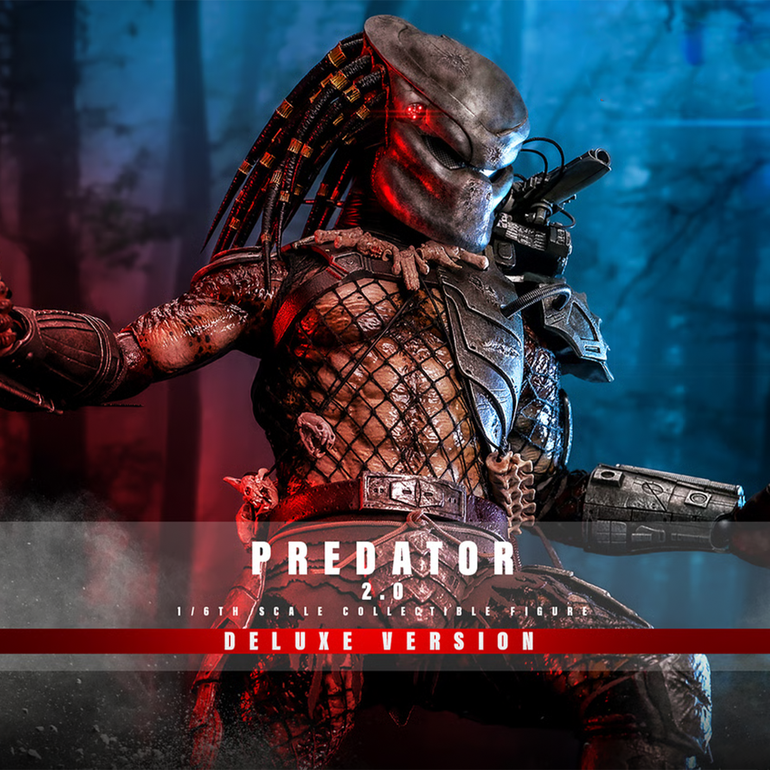 Hot Toys Predator - 2.0 Deluxe Edition 1/6 Scale Action Figure